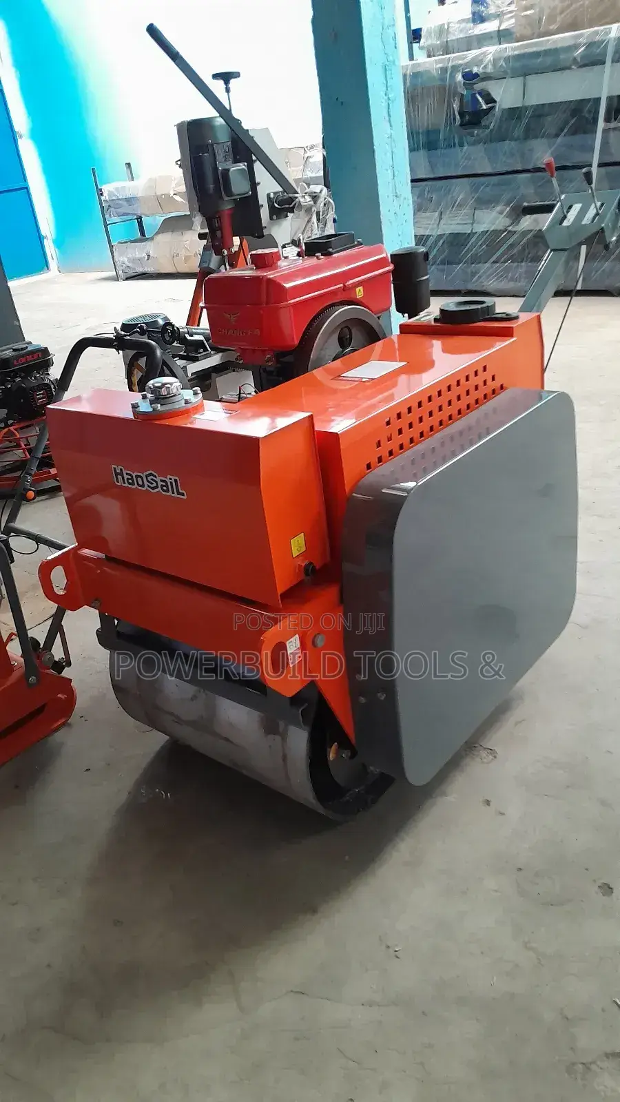 Haosail Doubledrum Pedestrian Roller With Water-Cooled