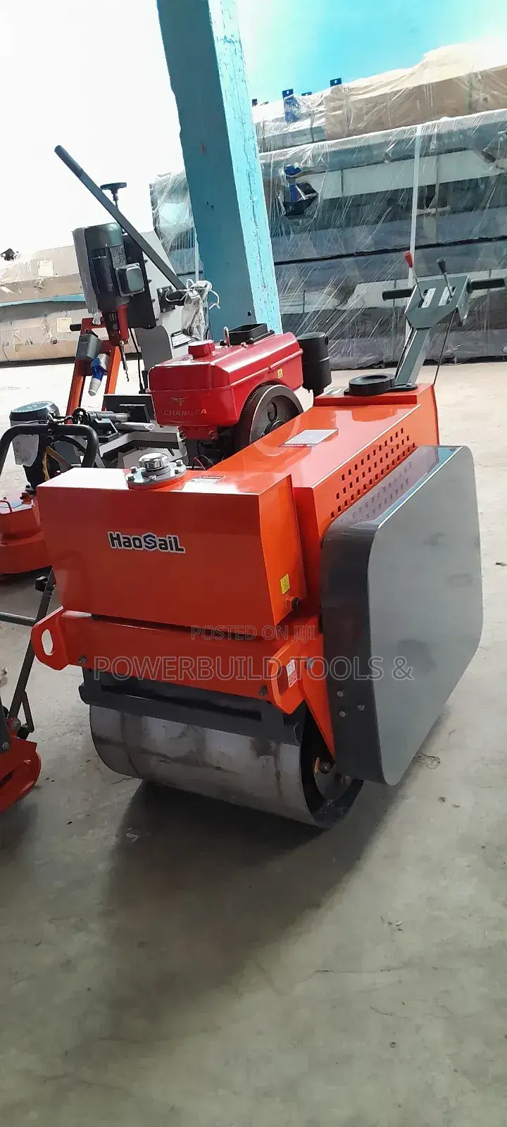 Haosail Doubledrum Pedestrian Roller With Water-Cooled