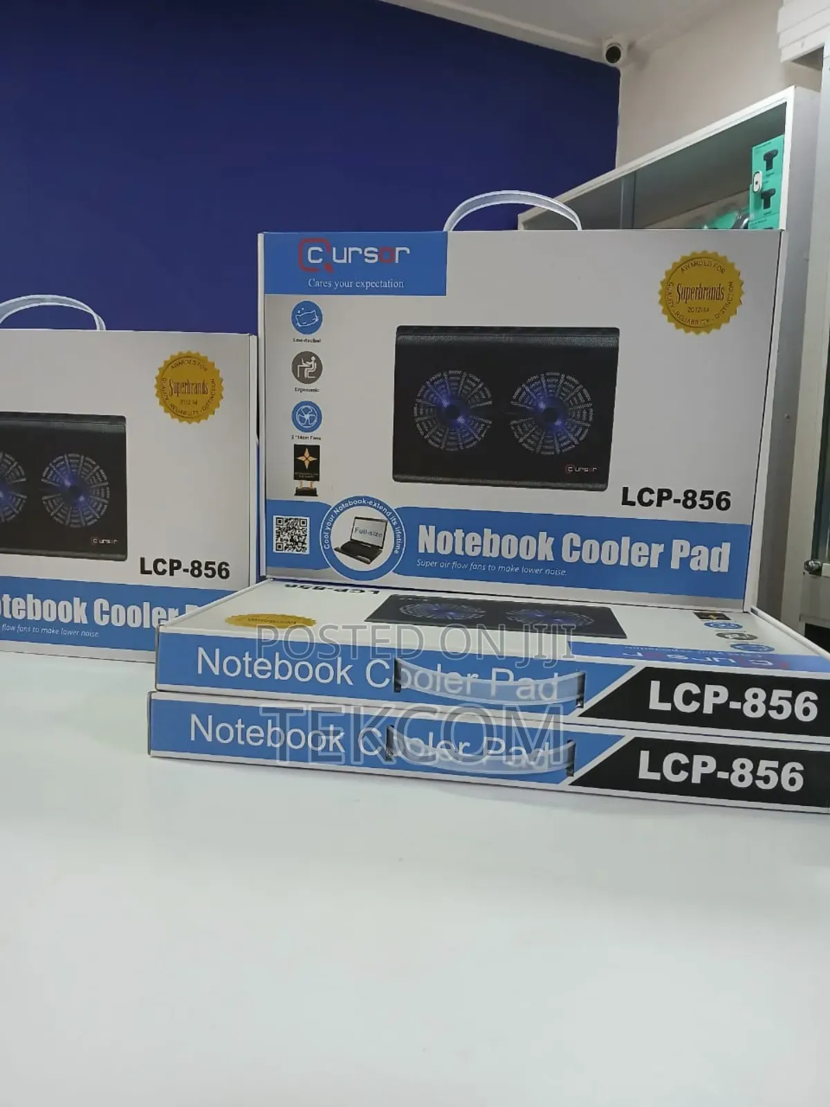 Laptop Cooling Pad Double Fan