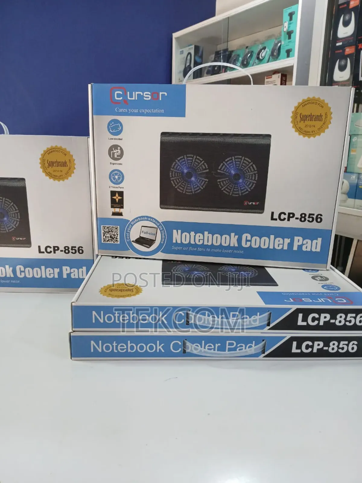 Laptop Cooling Pad Double Fan