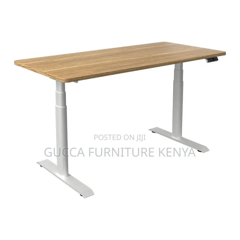 Office Tables: Glam Height-Adjustable Computer Work Desk