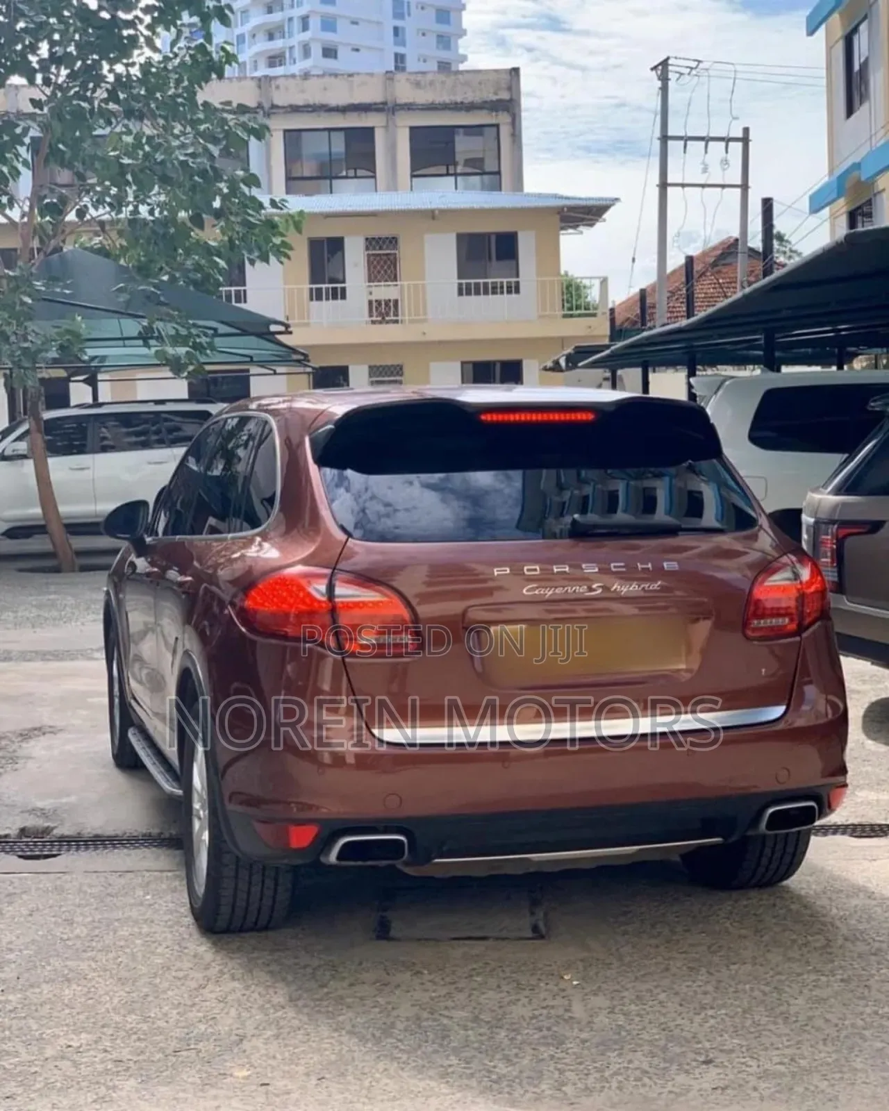 Porsche Cayenne 2017 Brown