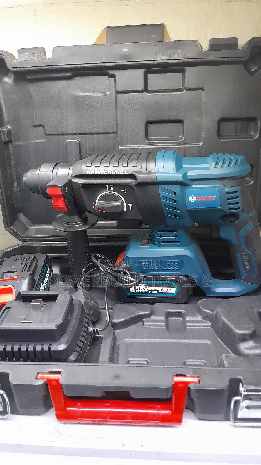 Bosch Cordless Rotary Hammer Drill 198V