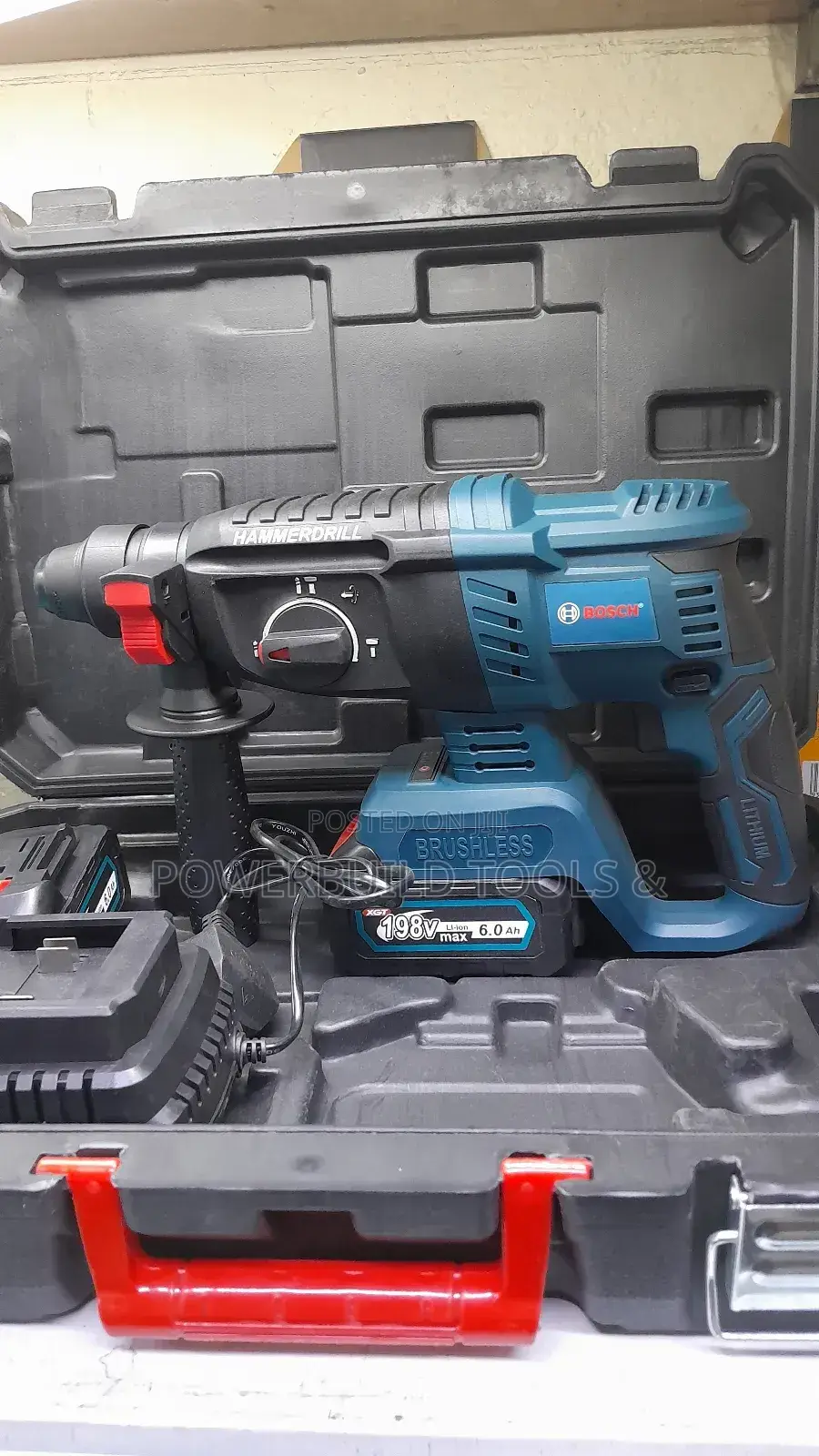 Bosch Cordless Rotary Hammer Drill 198V