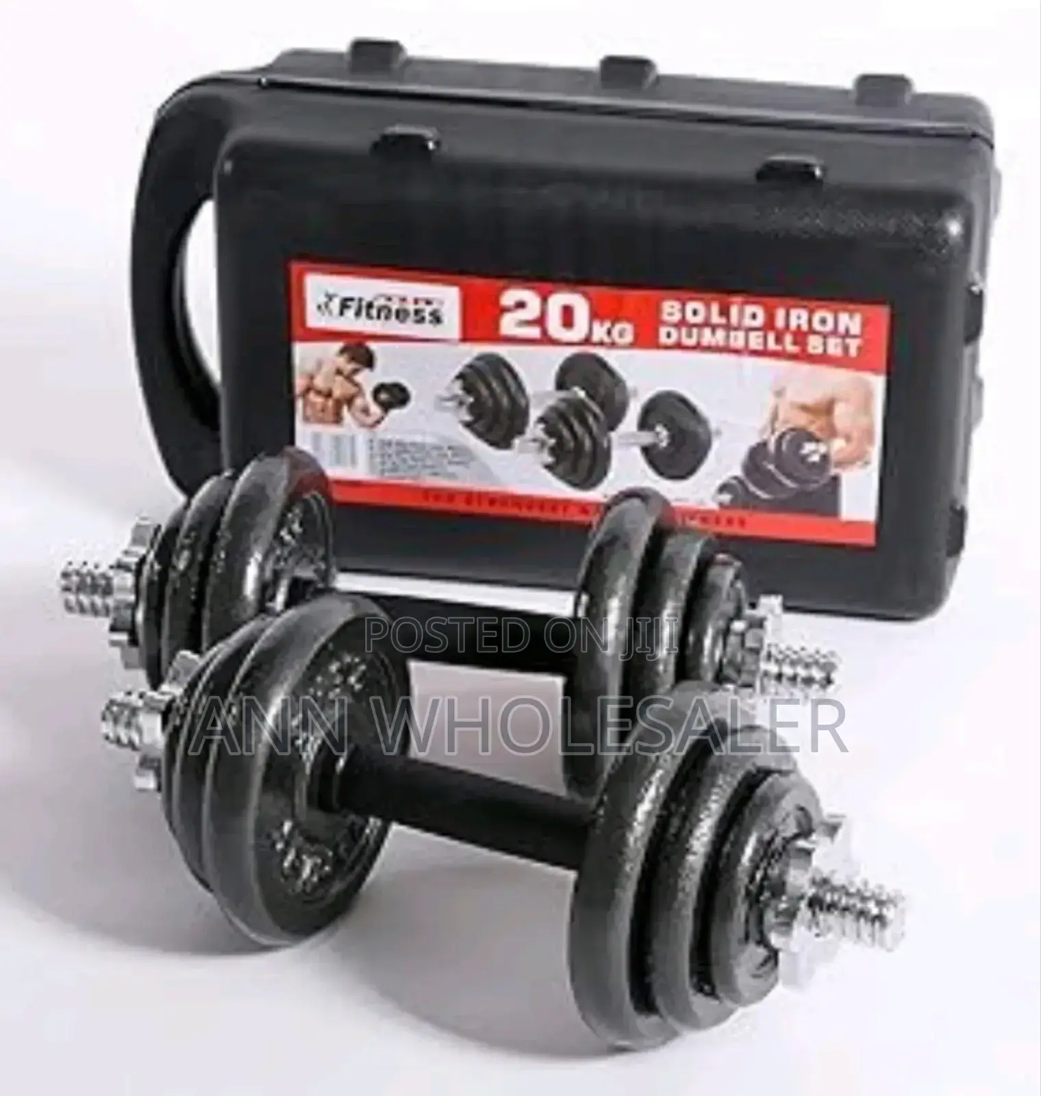 15 Kg Chrome Dumbells