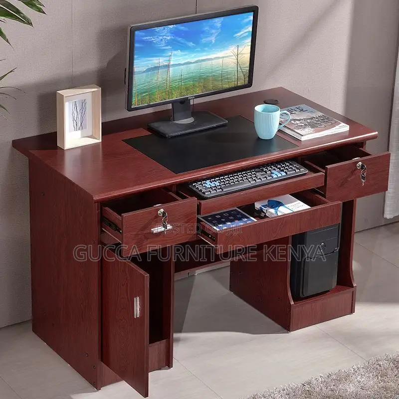 Office Tables:1.4 Meters Executive Simple Office Sturdy Desk