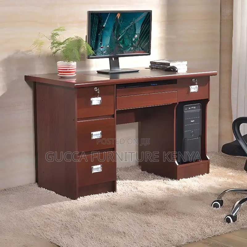Office Tables:1.4 Meters Executive Simple Office Sturdy Desk