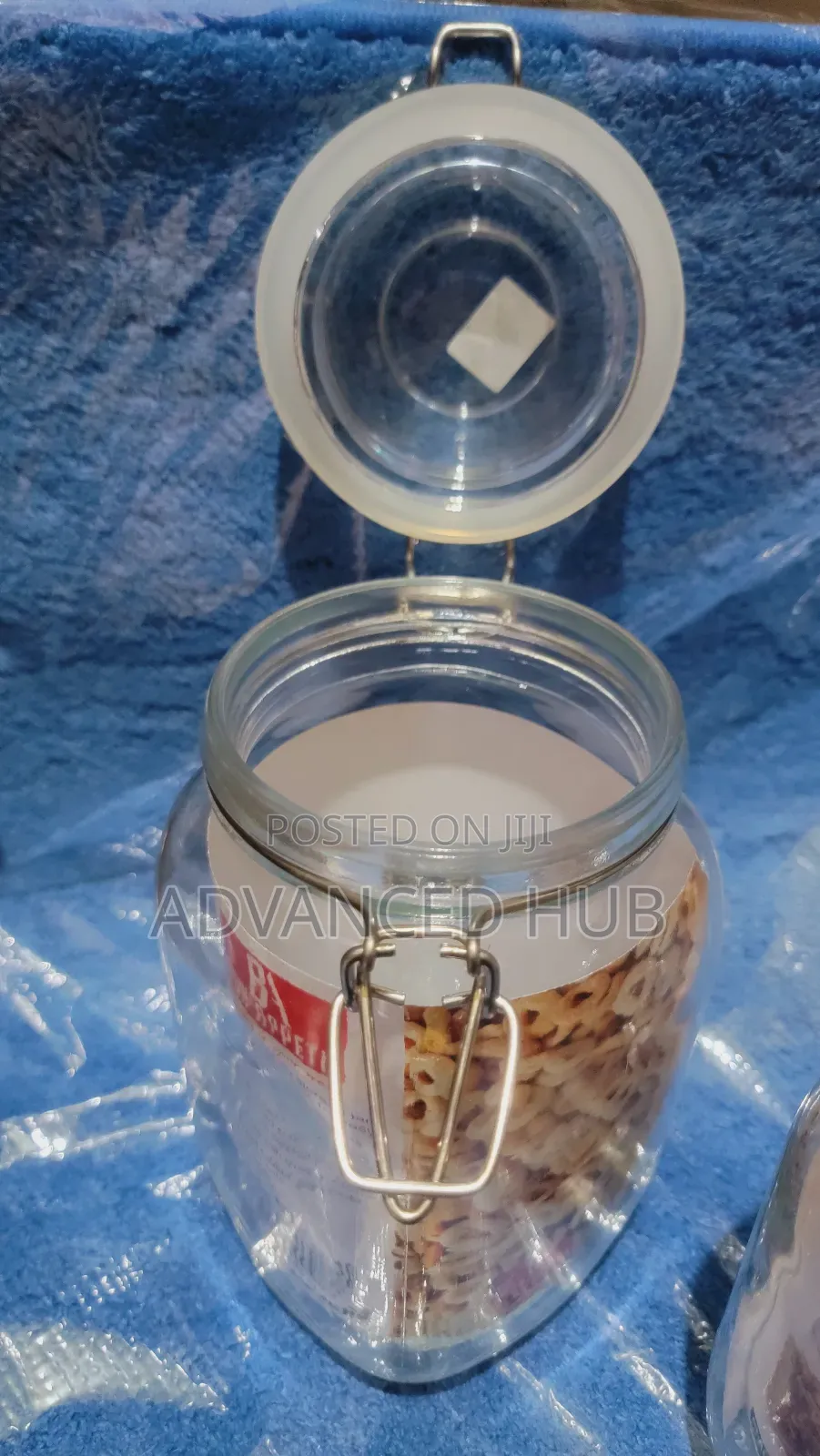 Appetit Glass Storage Jar With Clip (Different Sizes Price)