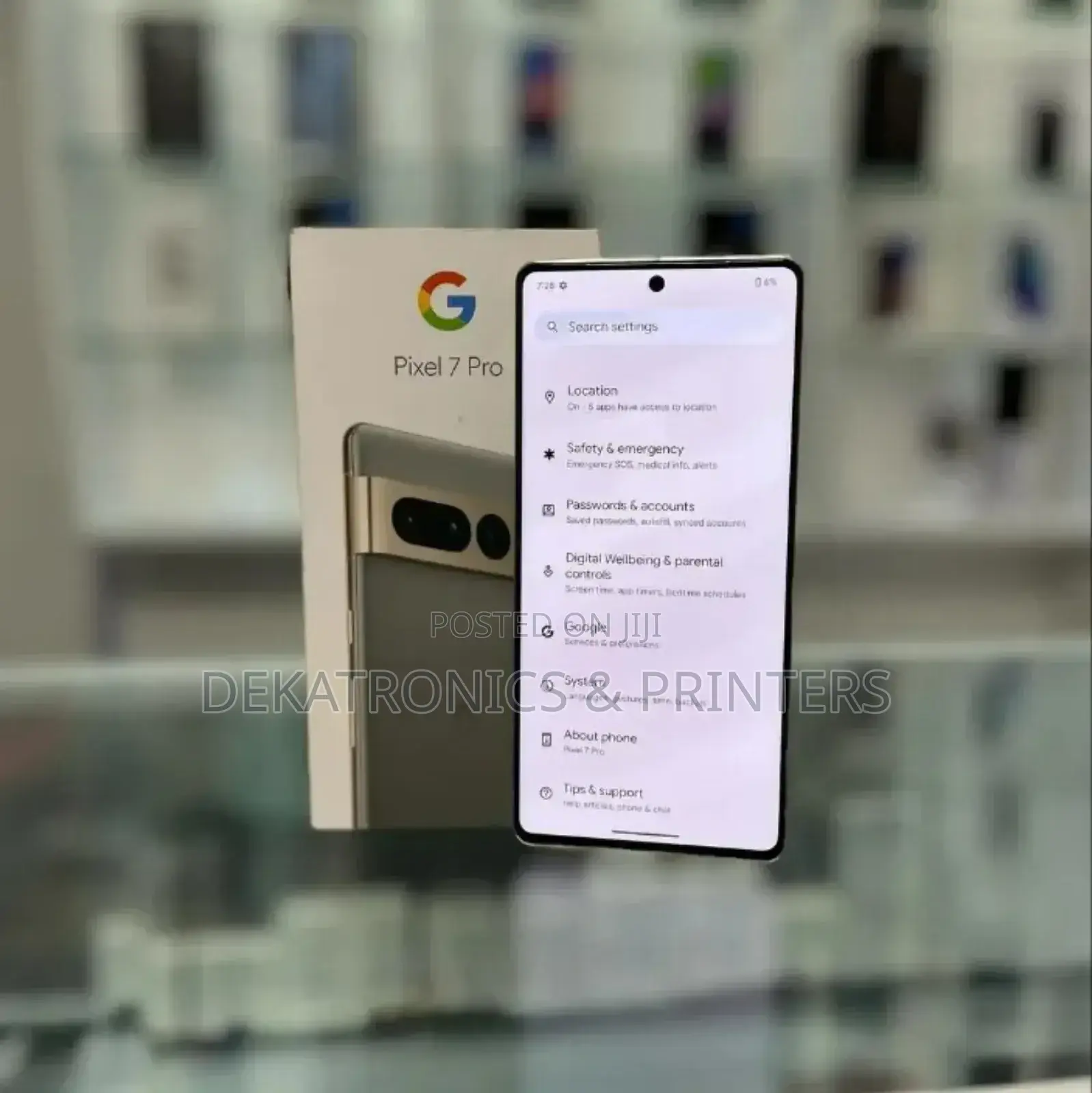 New Google Pixel 7 Pro 256 GB Gray