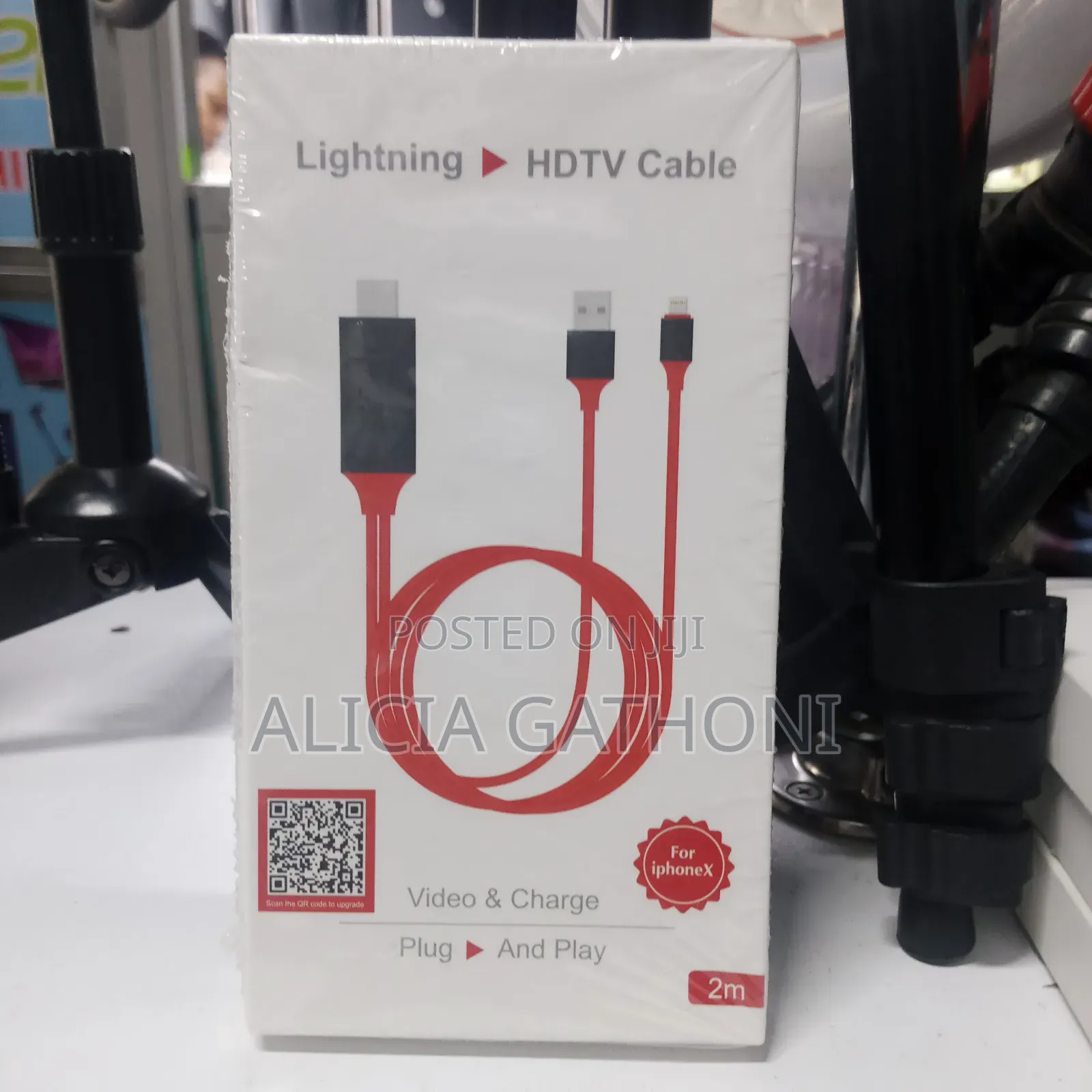 Lightening to HDMI Cable