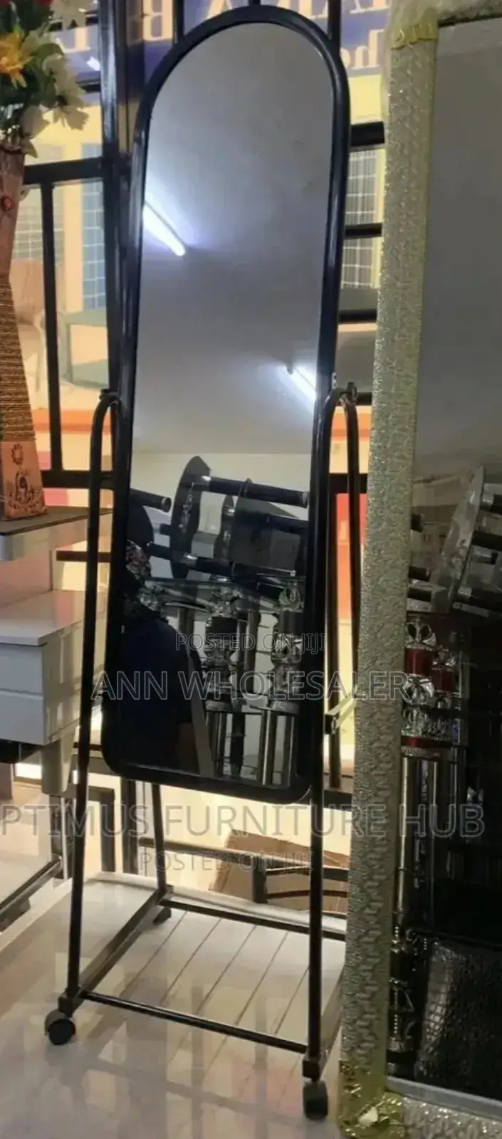 Dressing Mirror With Wheels