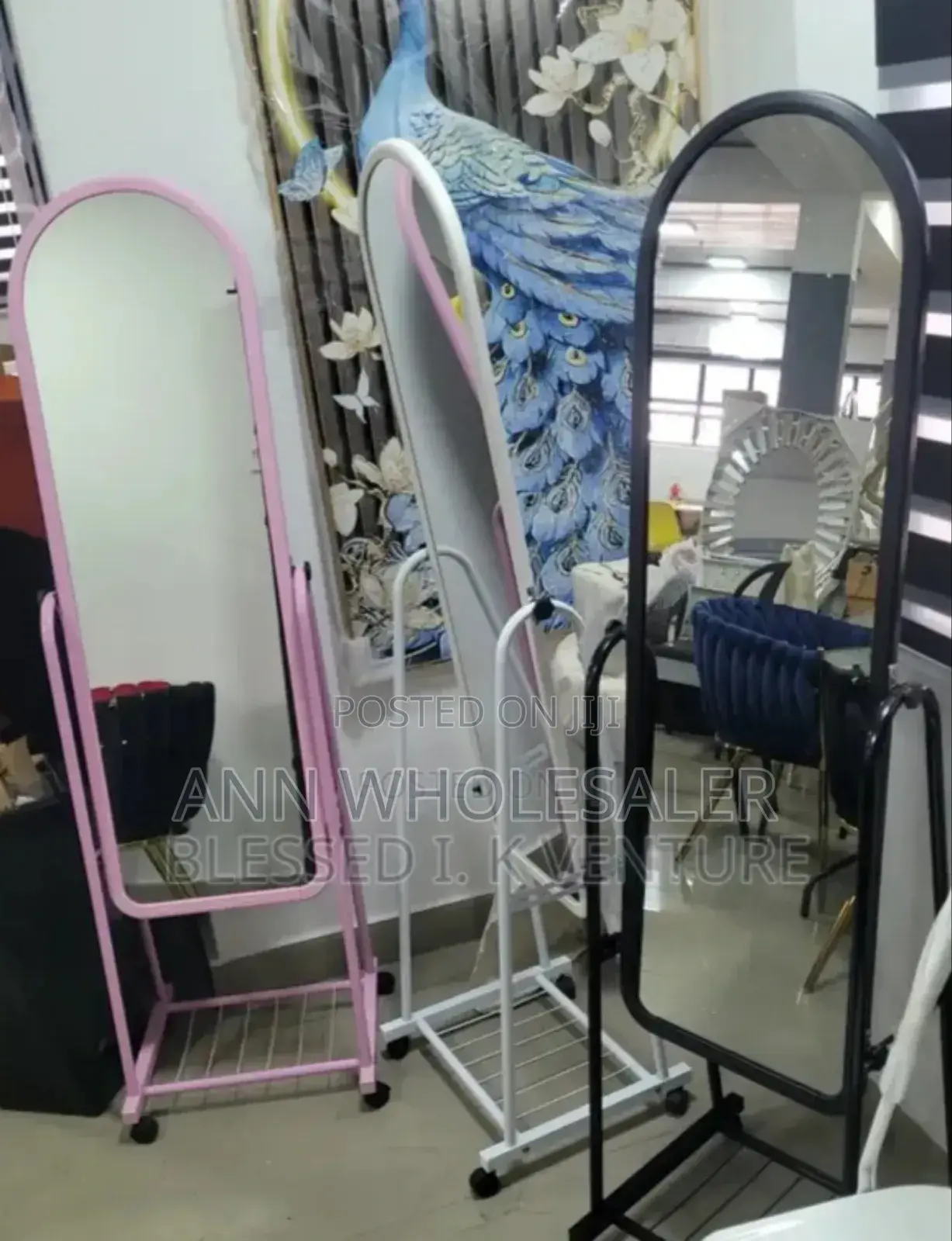 Dressing Mirror With Shoe Rack