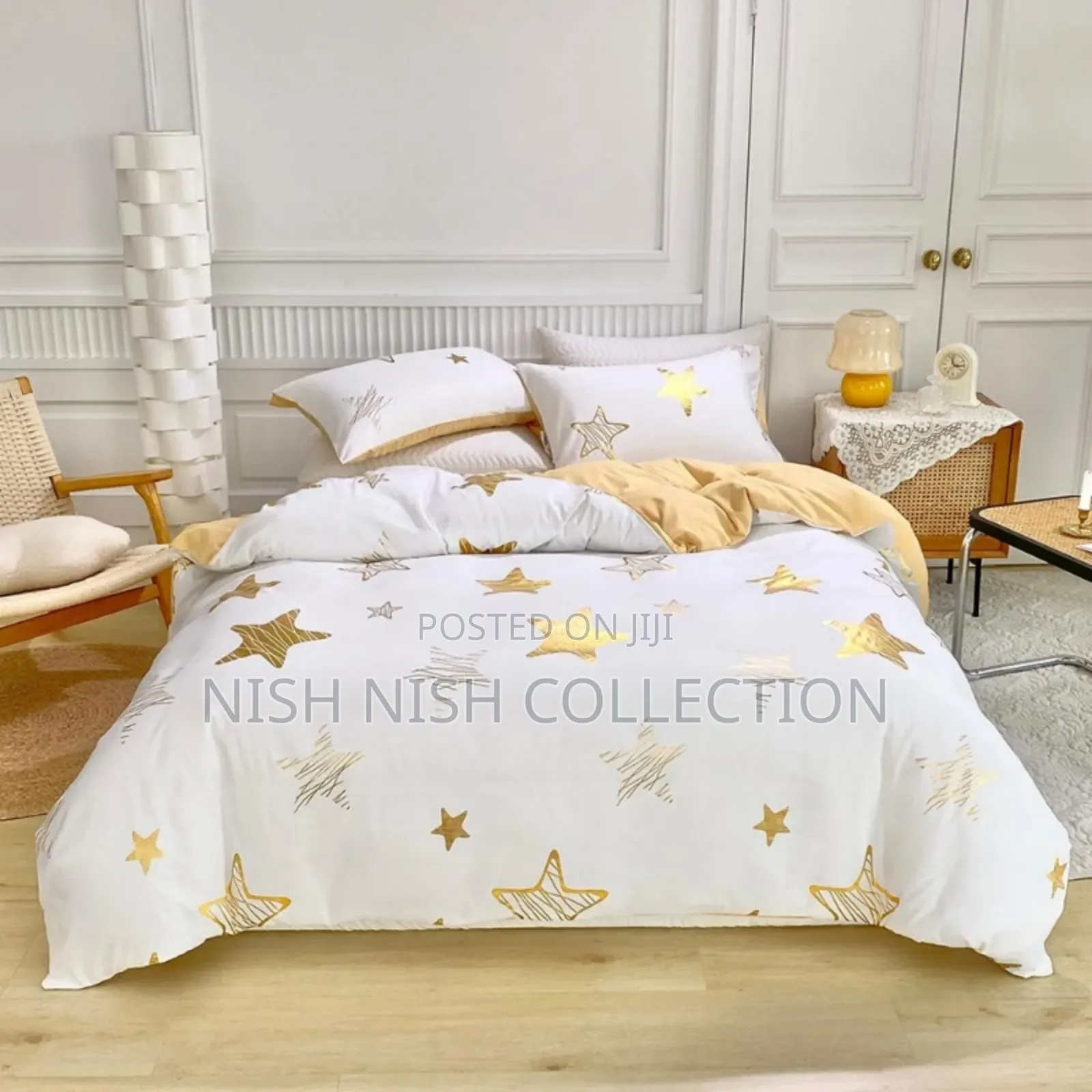 6*7 Embossed Flower Duvet Cover