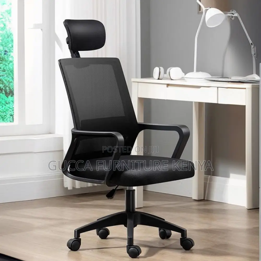 Office Chairs: Rotatable High Back Mesh Office Study Chair