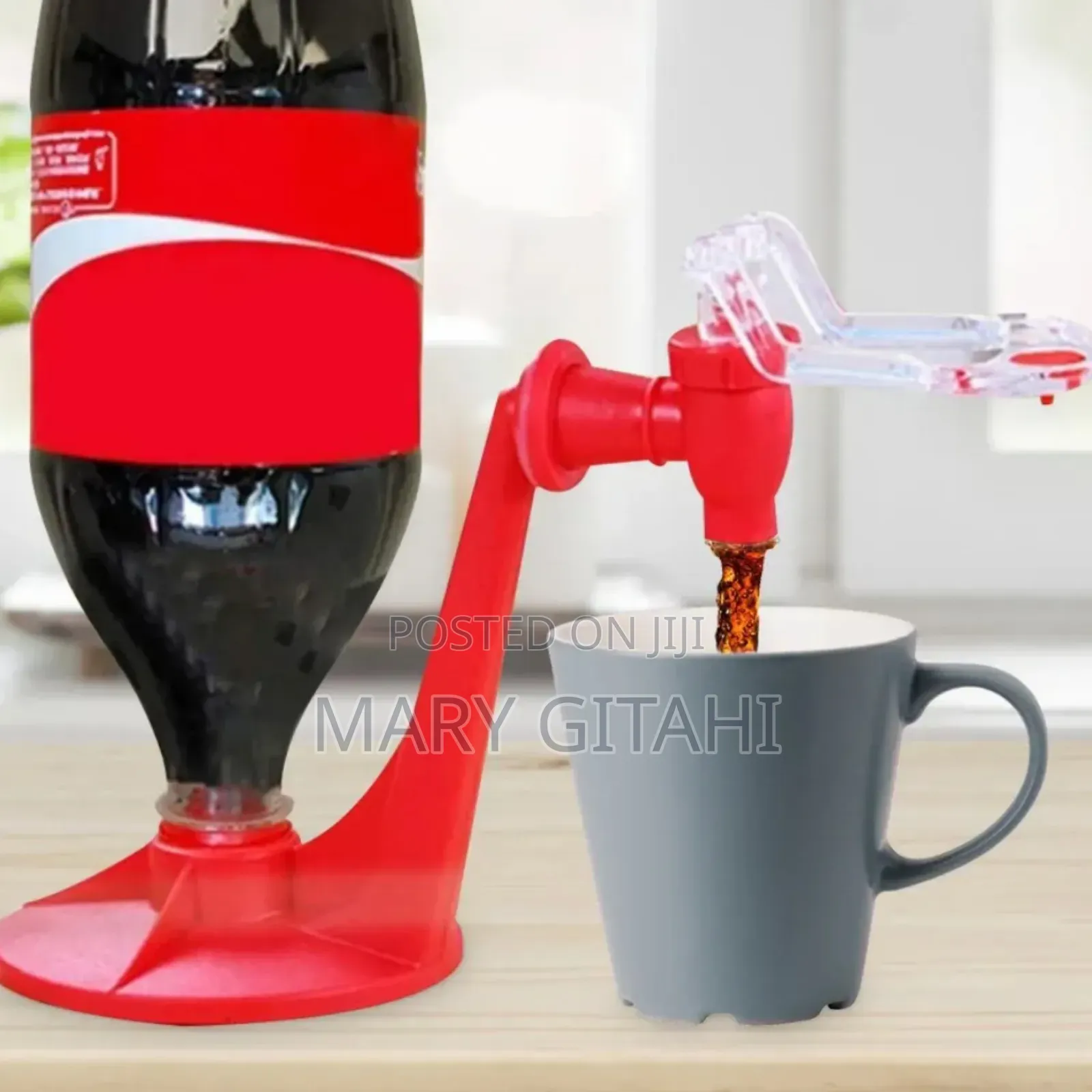 Red Drink Dispenser