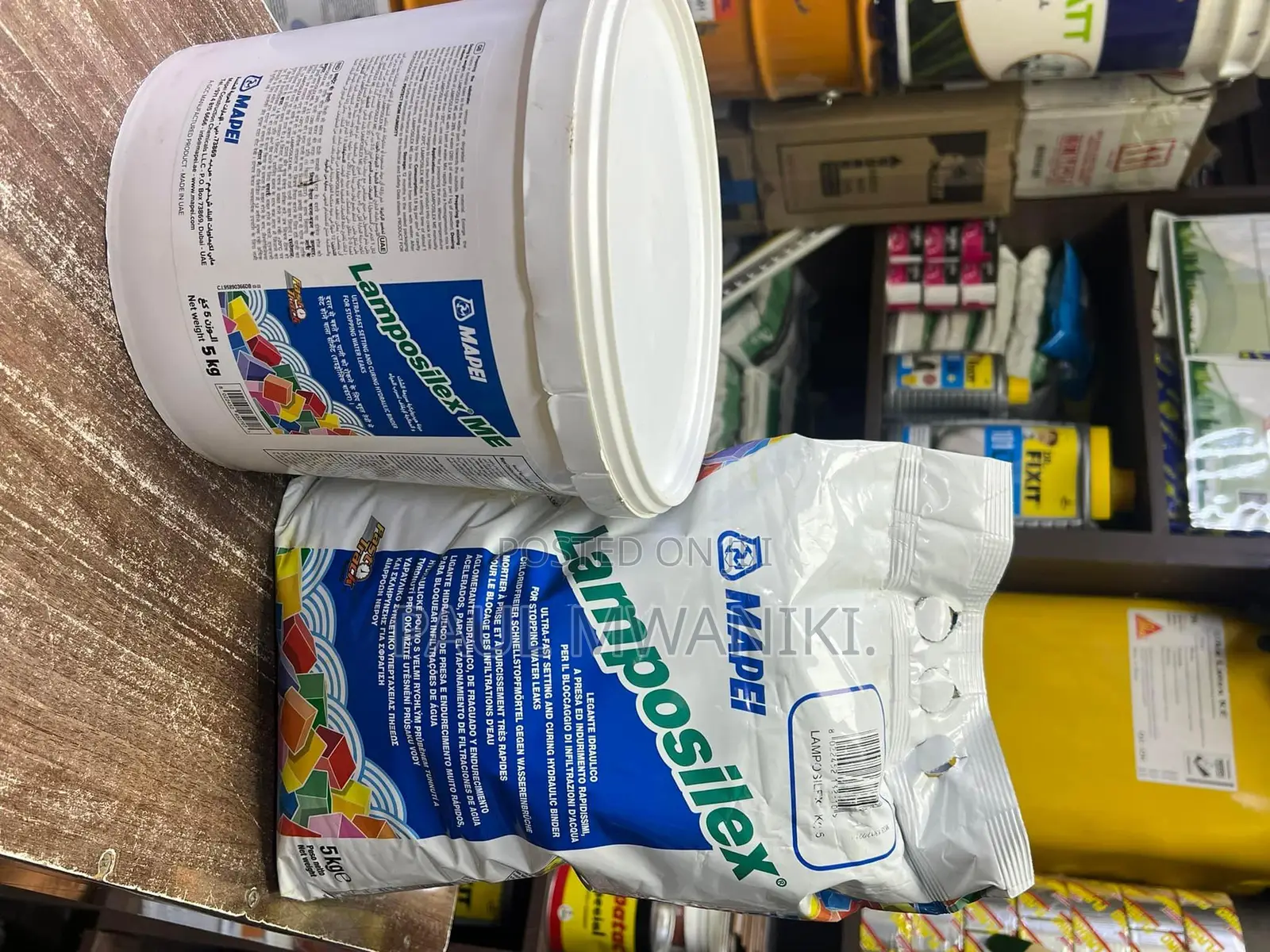 Lamposilex Mapei Me/ Lamposilex 5kg