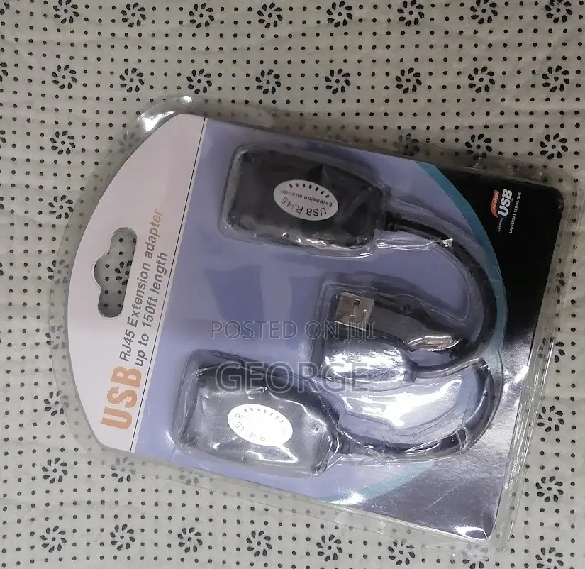 HOT TOP 50m USB Extender Over RJ45 Cat 6/5/5e USB to RJ45
