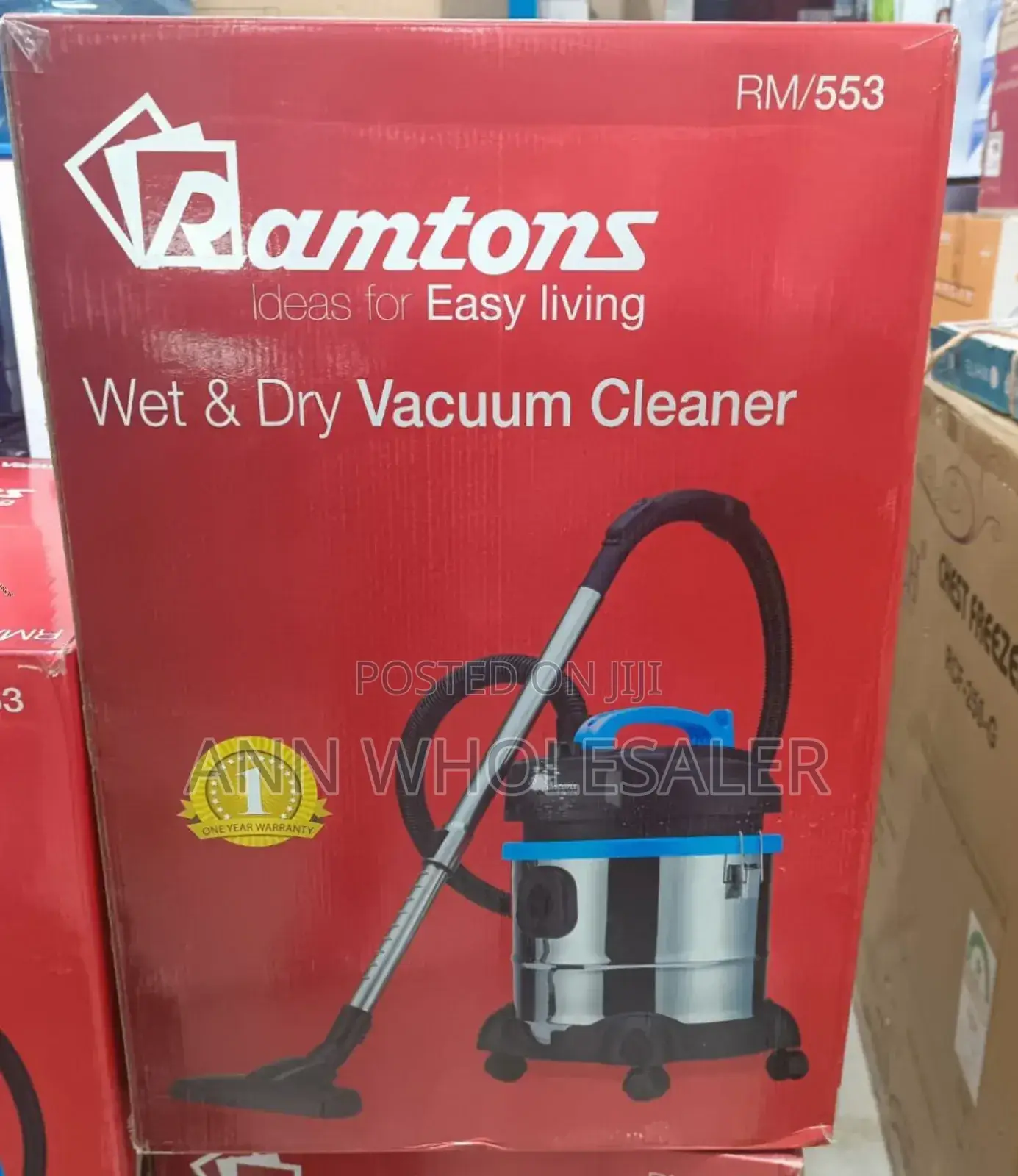 Ramtons Wet and Dry Vacuum Cleaner RM-VC