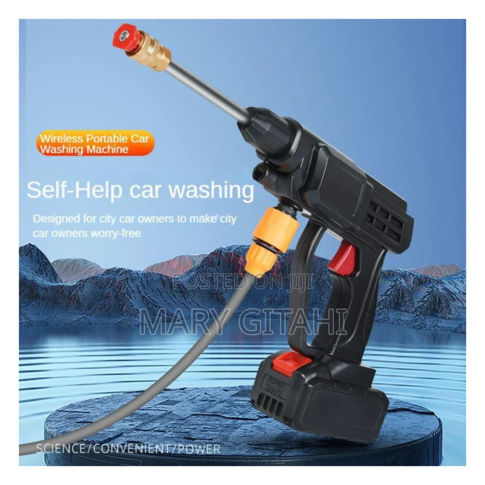 *Car Gun Washing Machine *