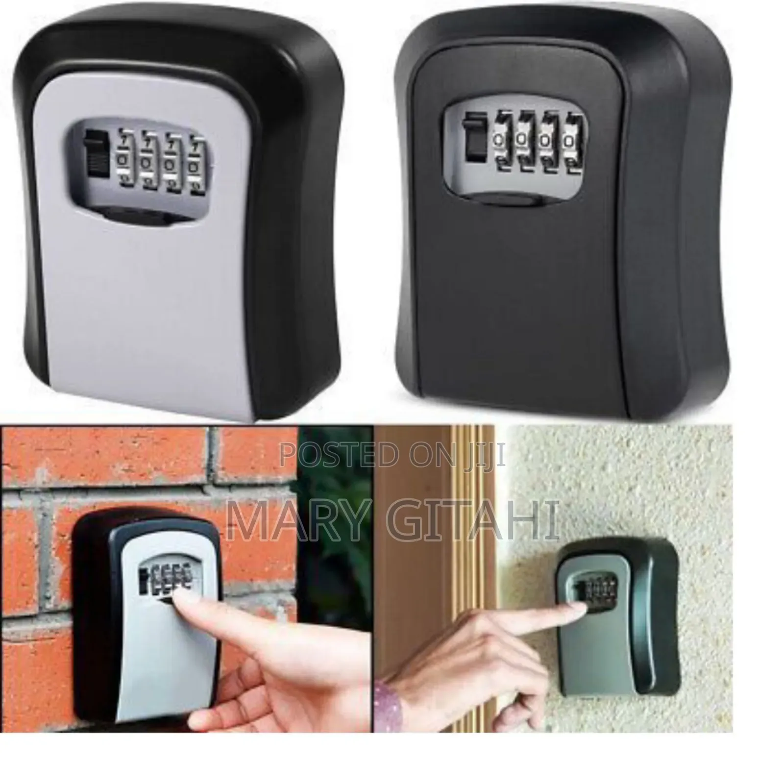 Wall-Mounted Key Lock Box