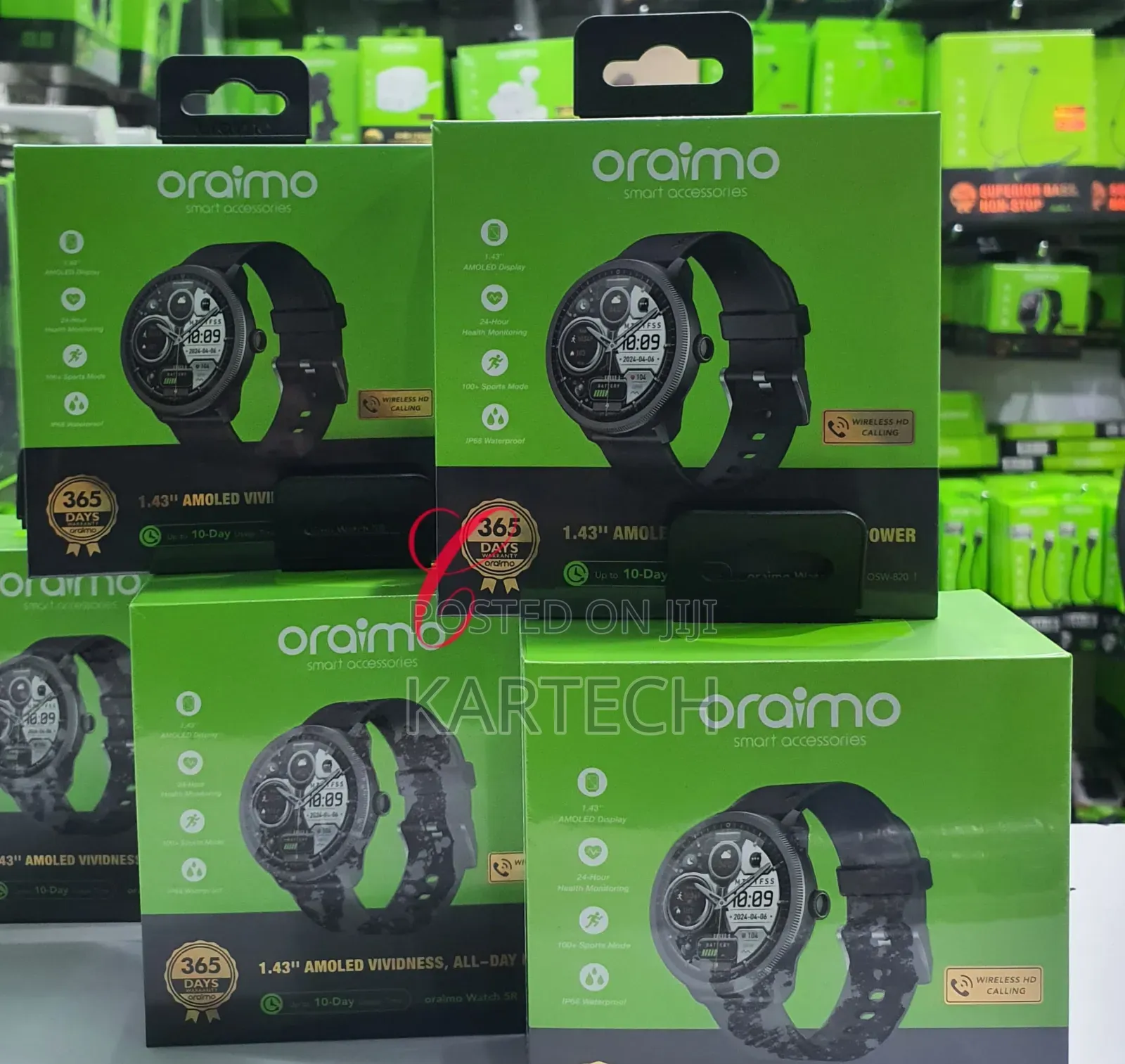 Oraimo Watch 5R OSW-820 1.43" Smart Watch