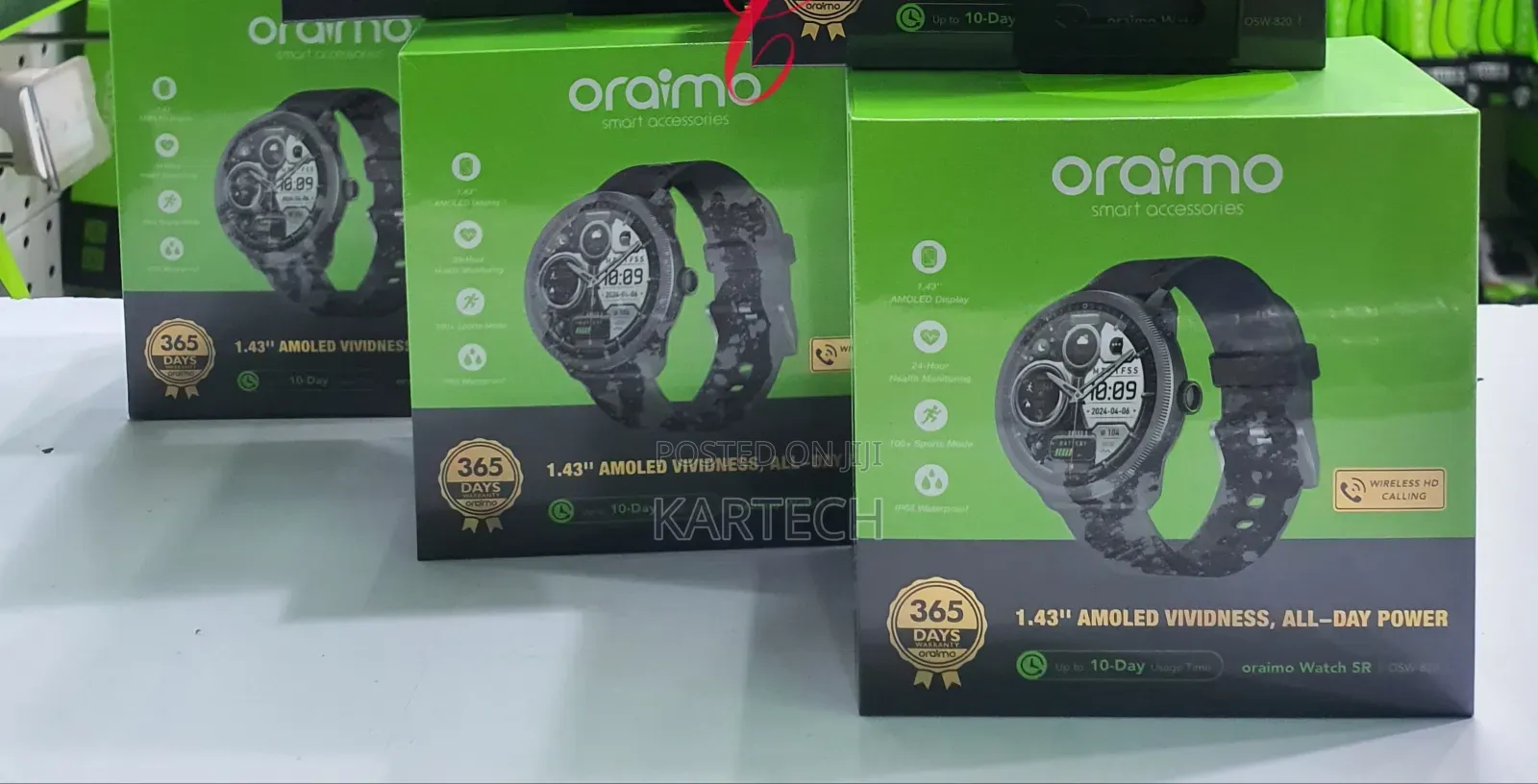 Oraimo Watch 5R OSW-820 1.43" Smart Watch