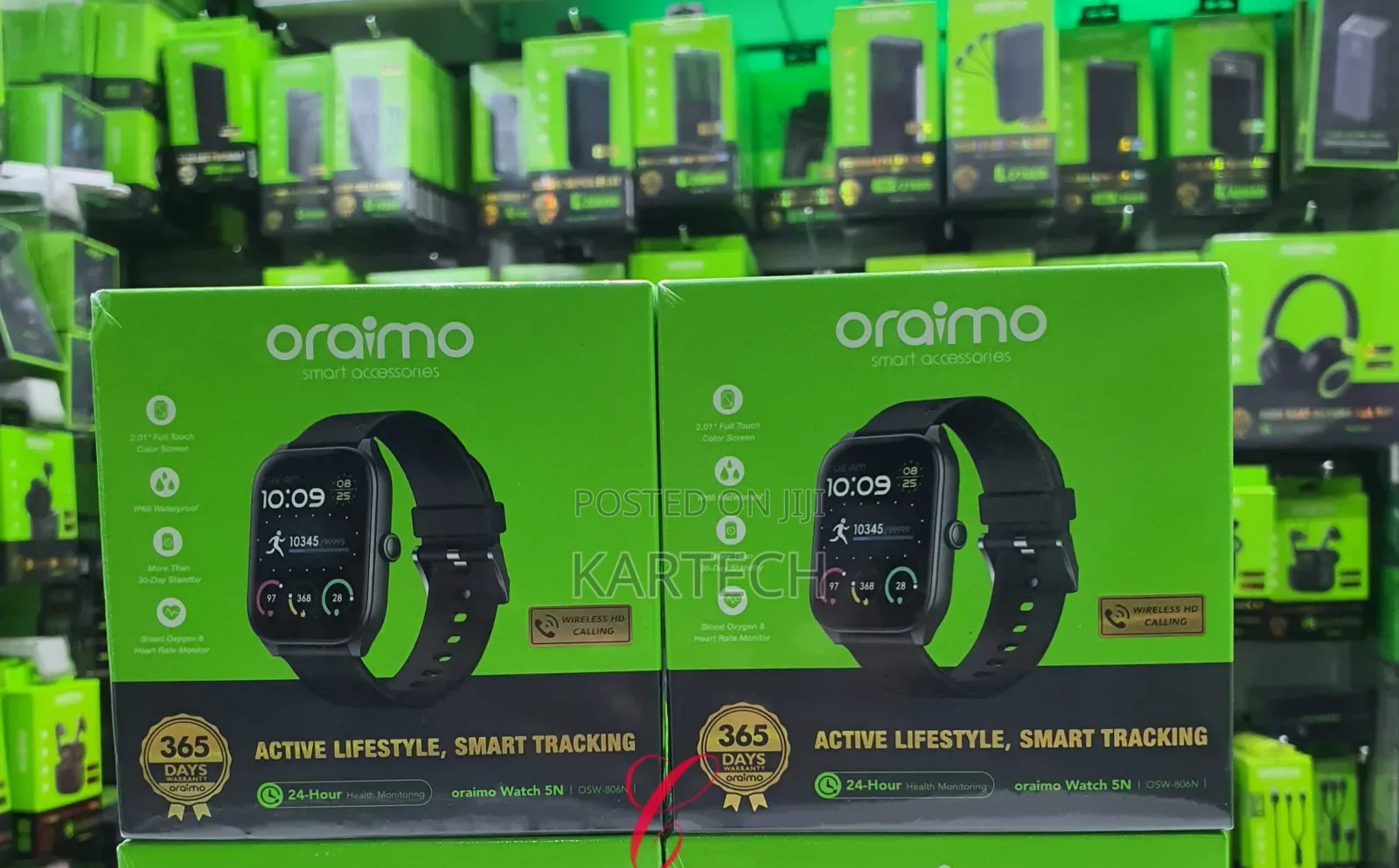 Oraimo Watch 5N OSW-806N 2.01'' TFT Smart Watch