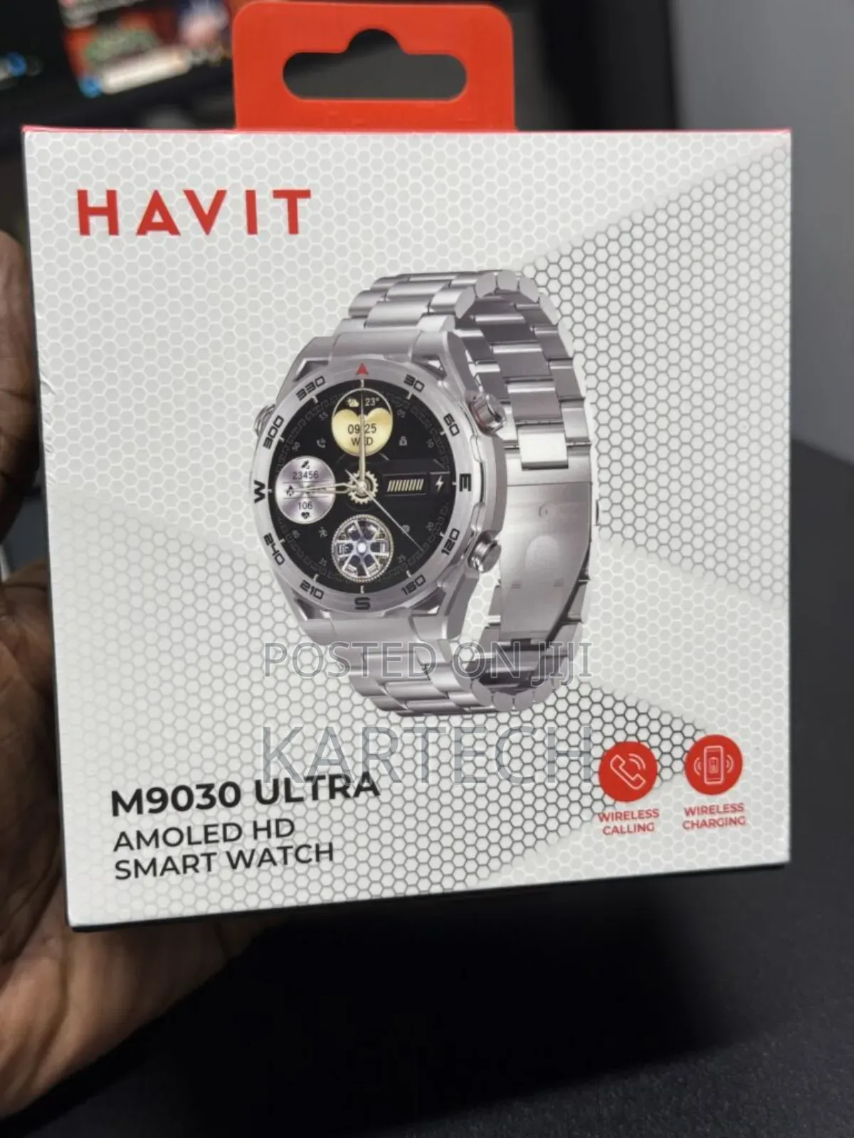 Havit M9030 Ultra Metallic AMOLED Smart Watch