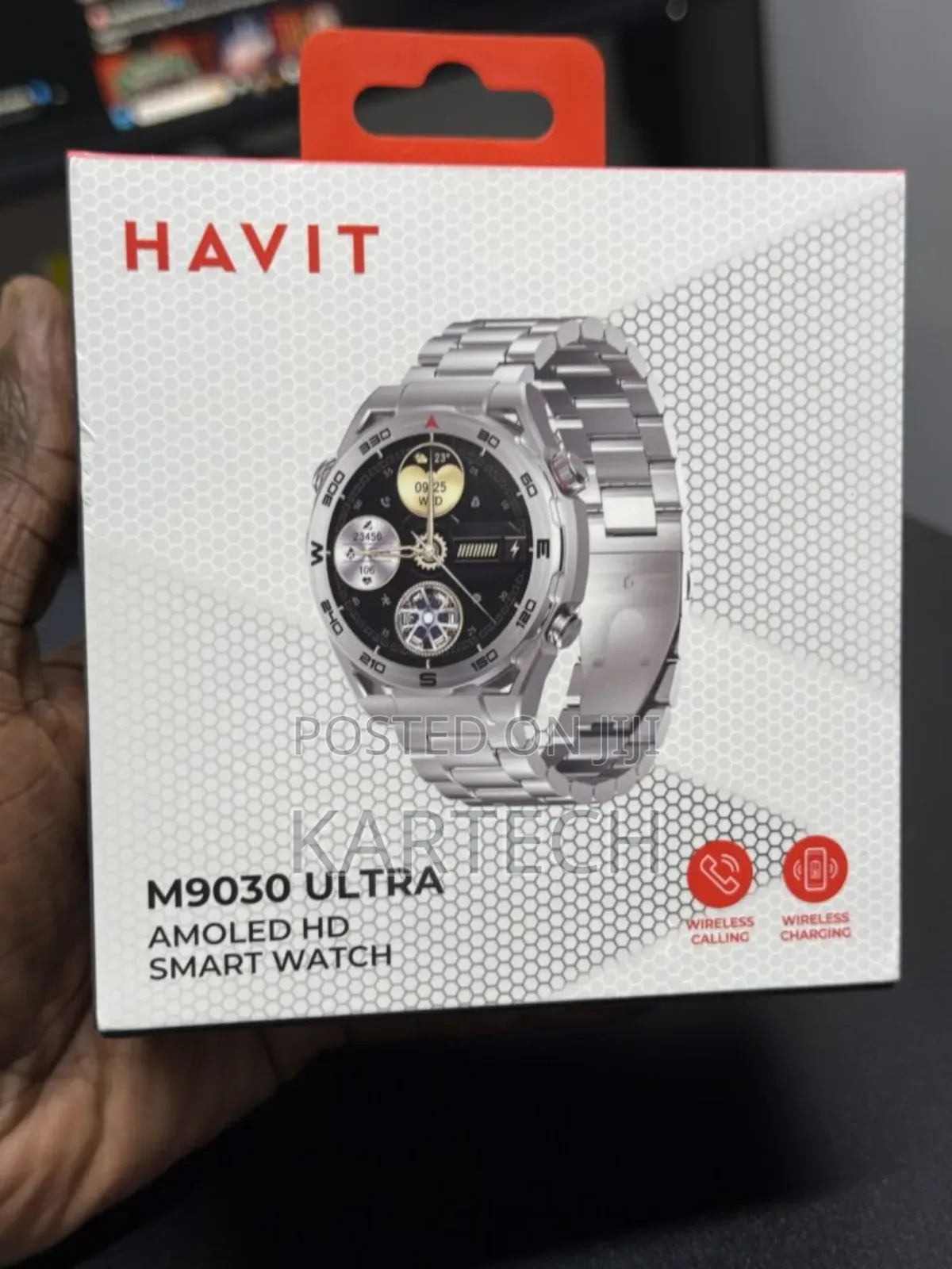 Havit M9030 Ultra AMOLED Display Smart Watch