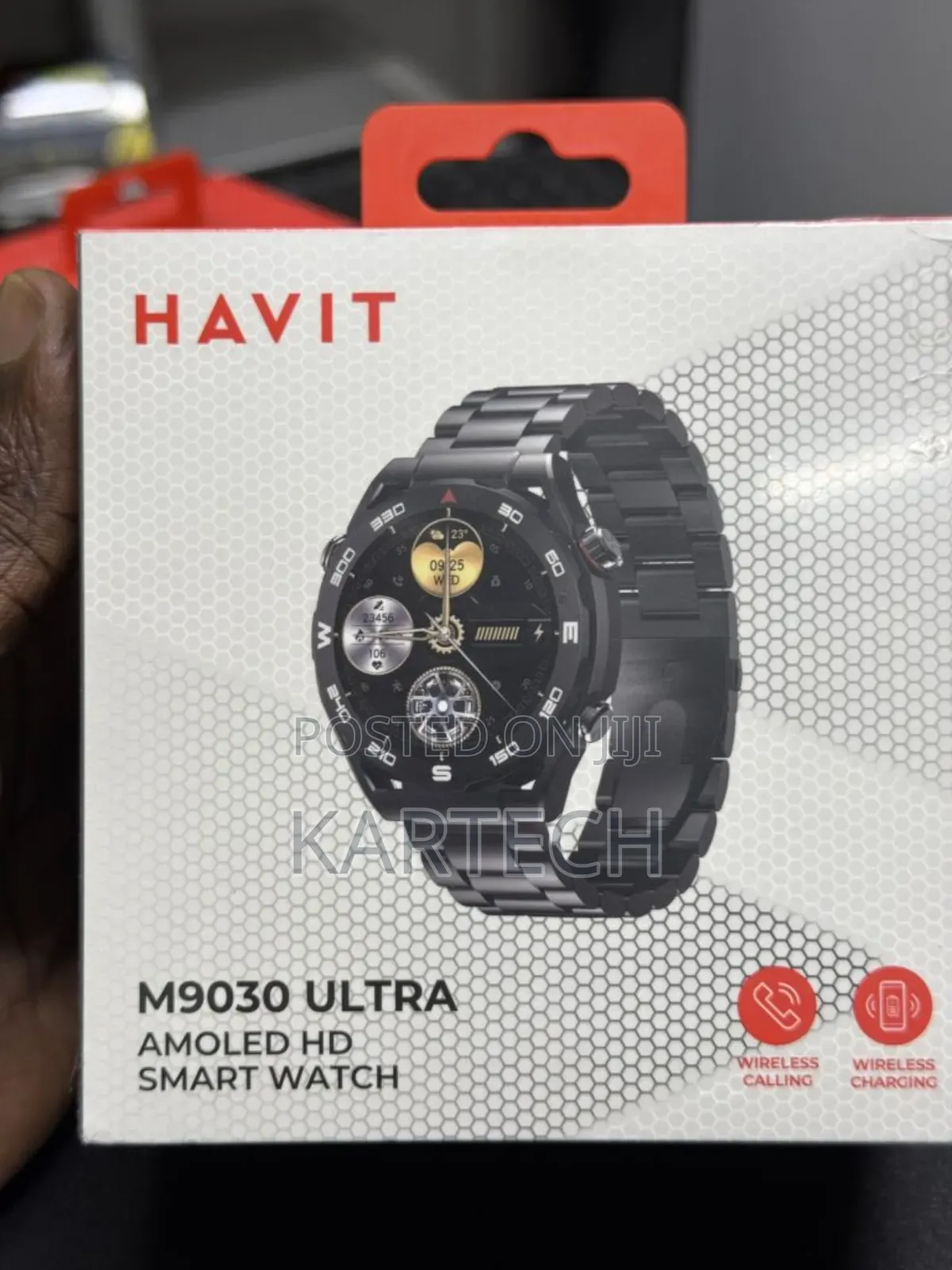 Havit M9030 Ultra AMOLED Display Smart Watch