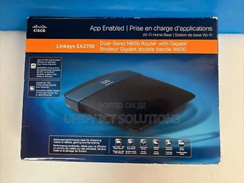 Linksys EA2700 Dual Band 4-Port Gigabit Wireless Router