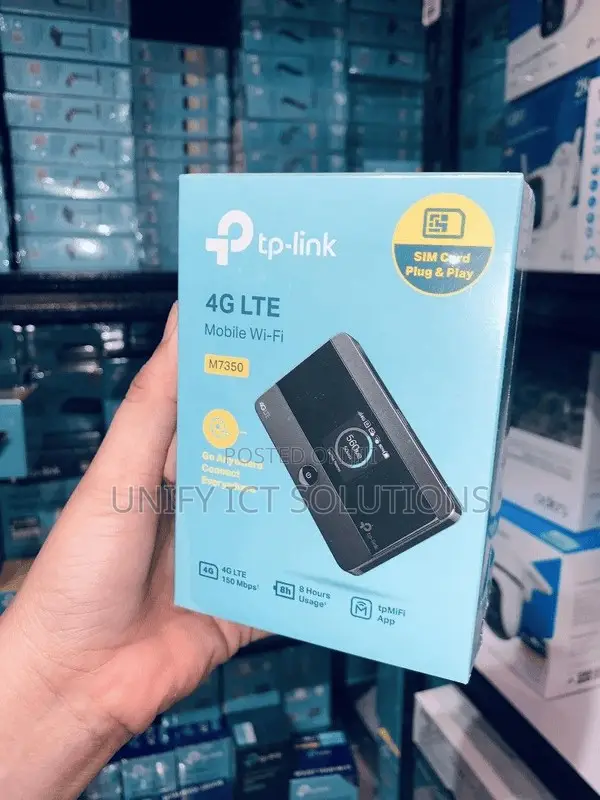 Tp-Link 4G Lte-Advanced Mobile Wi-Fi Router – (TL-M7350)