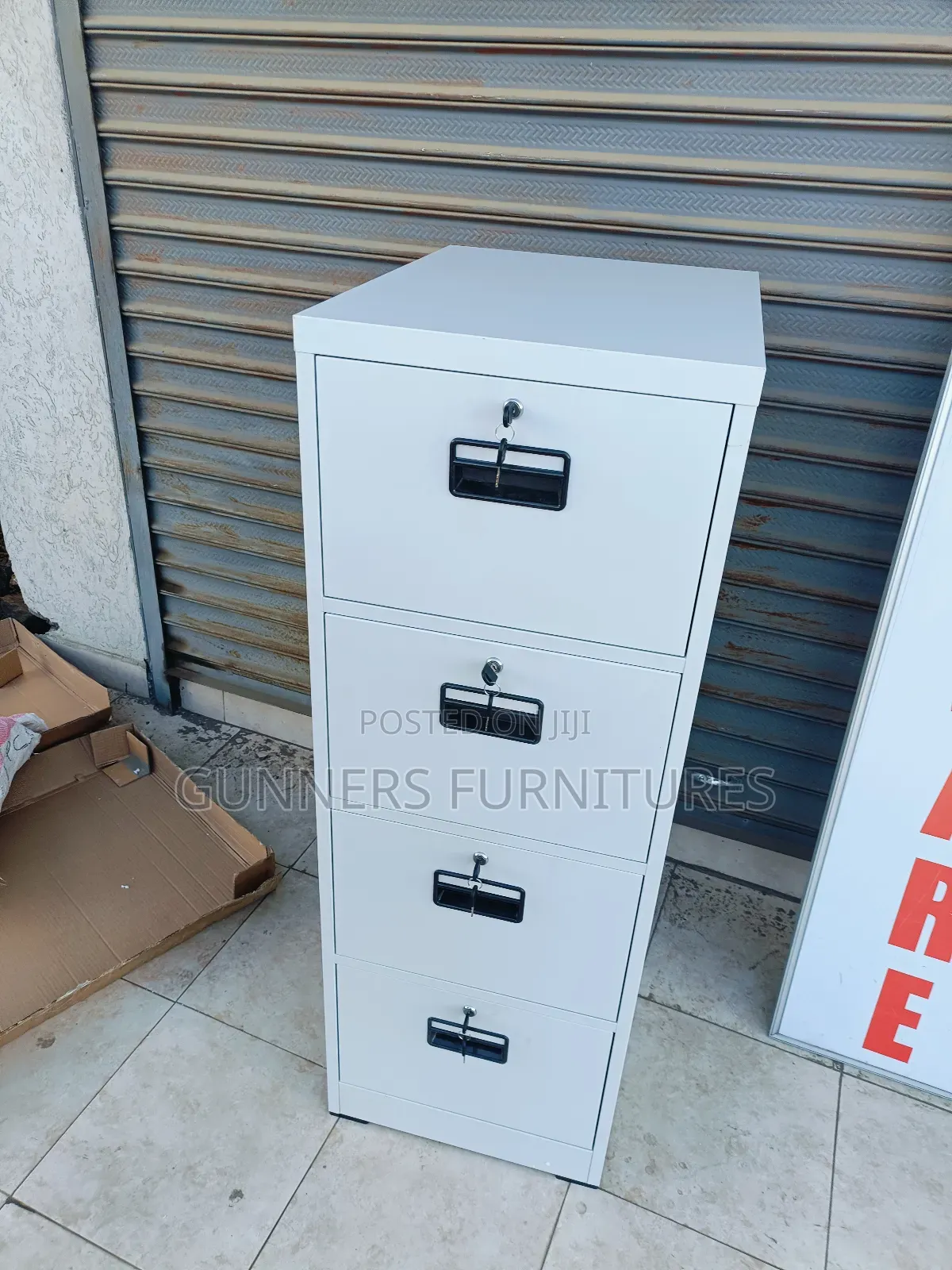 4 Keys 4 Drawers Cabinet