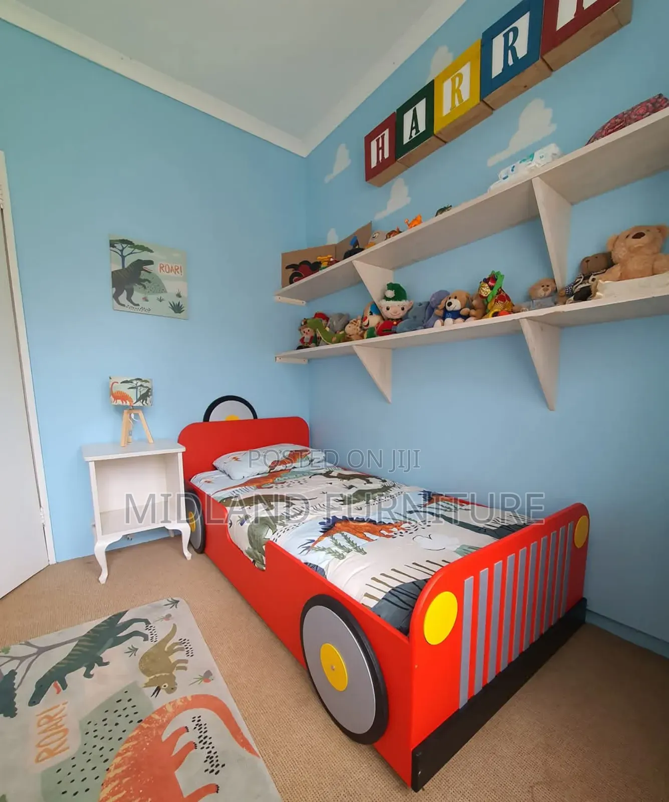 Modern Themed Children Car Beds