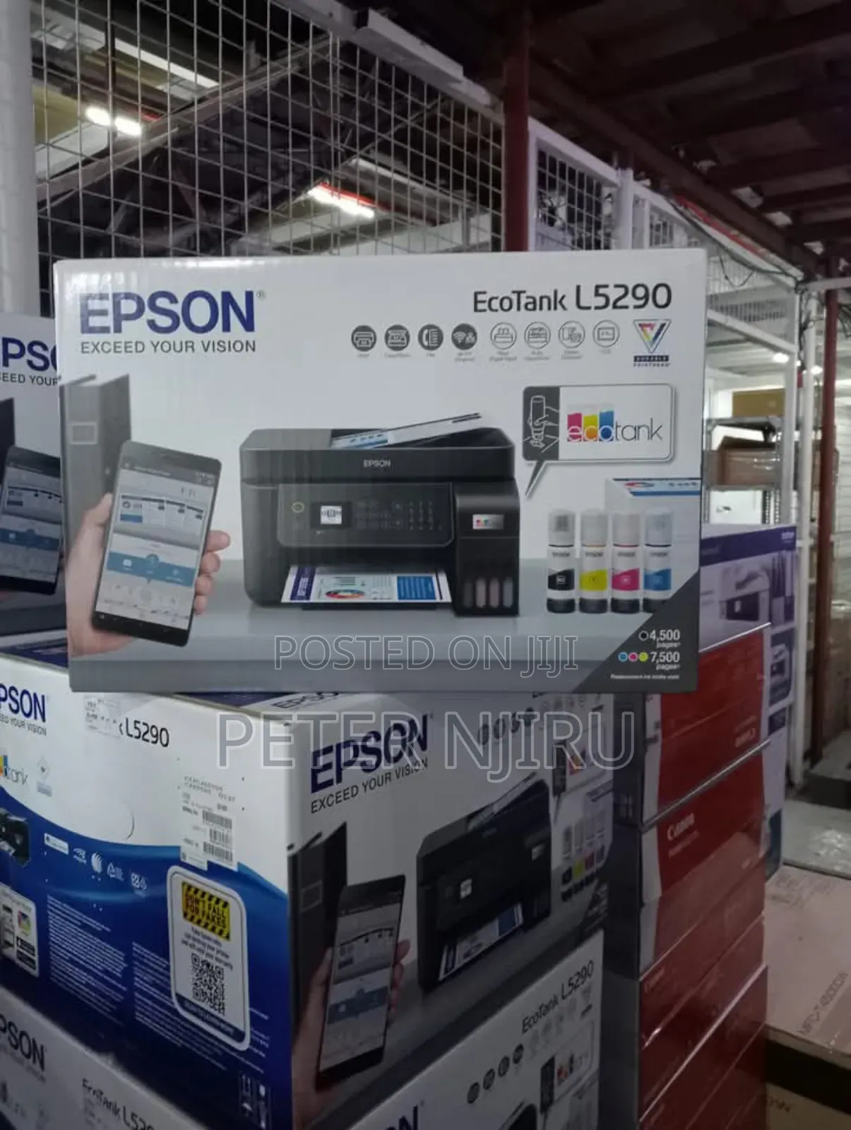Epson L5290 Wi-Fi All-in-One Print, Scan, Copy Printer