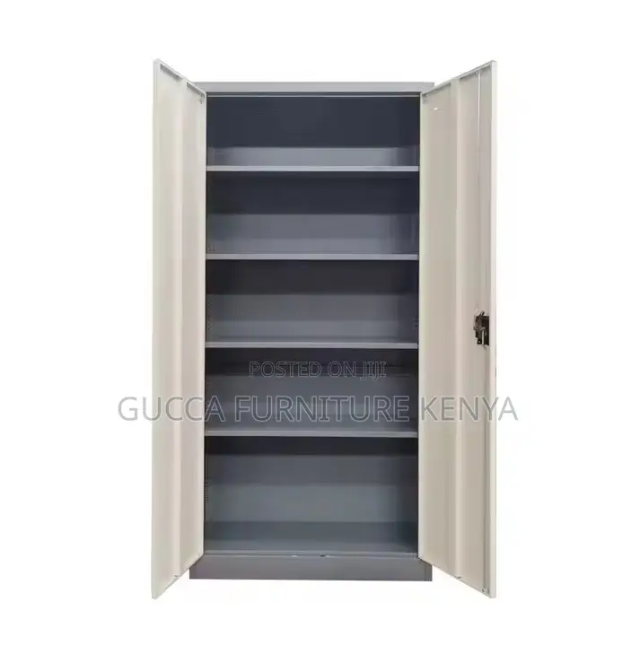 Cabinets:2-Door Storage Cupboard Metal File Cabinet