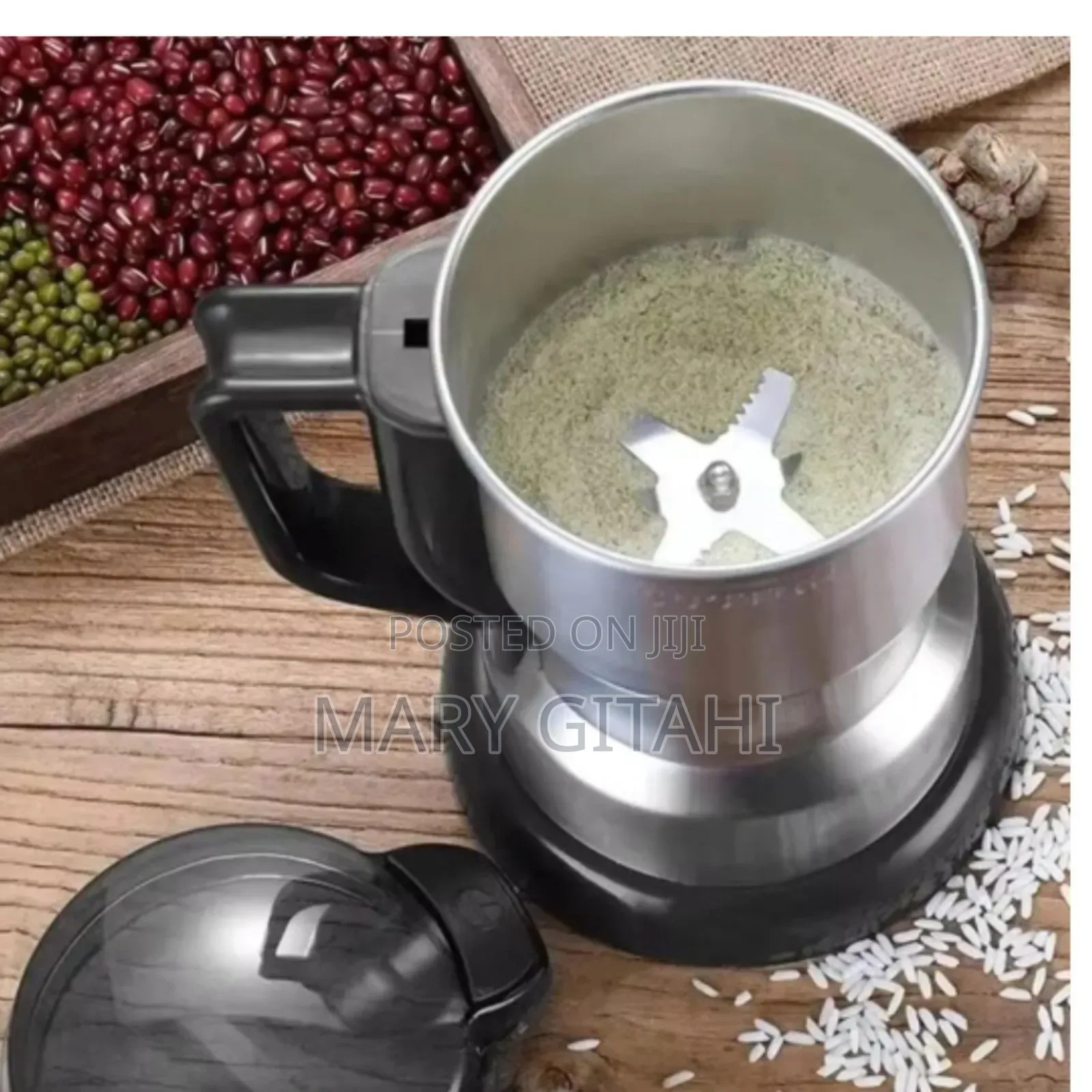 Electric Grinder Nuts Beans Spices Grains Coffe Machine