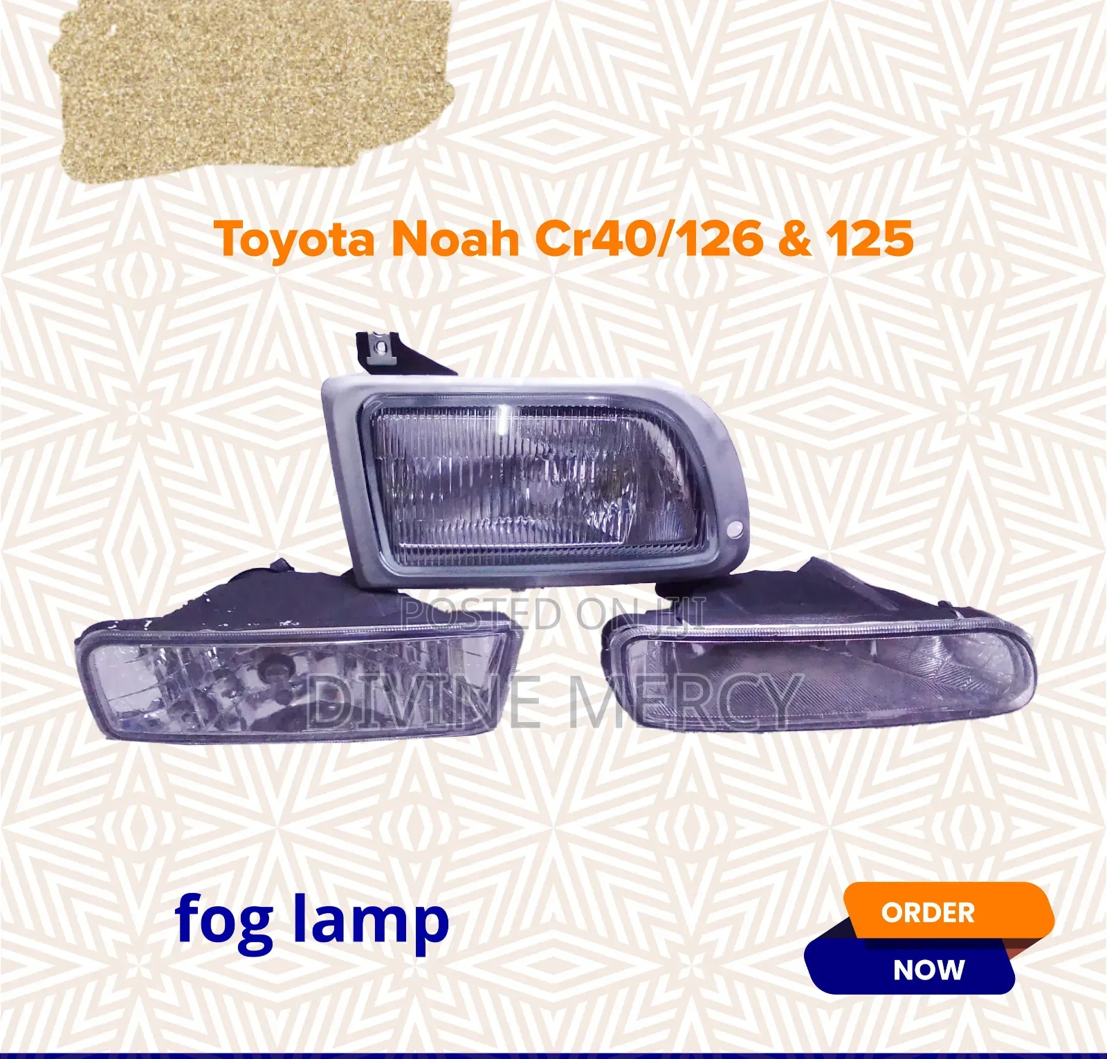 TOYOTA NOAH Cr 40/126 Fog Lamp