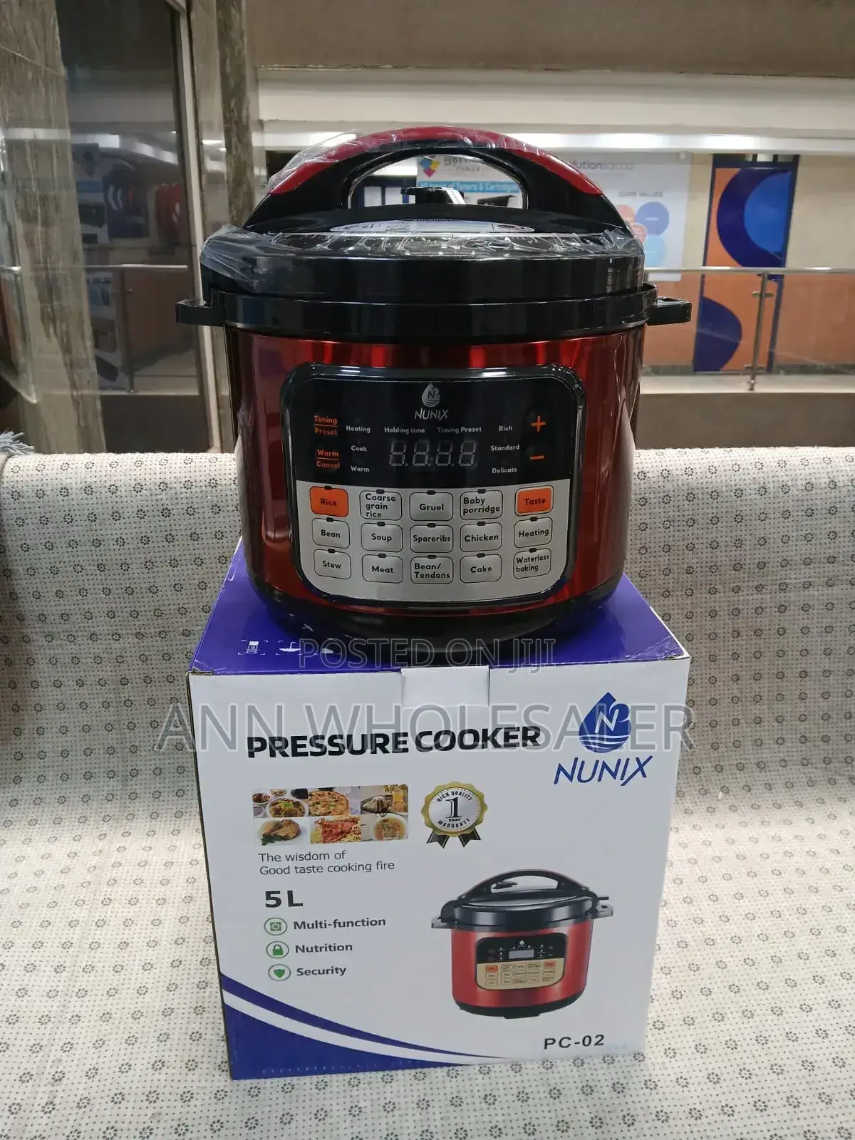 5 Liters Nunix Pressure Cooker Pc02