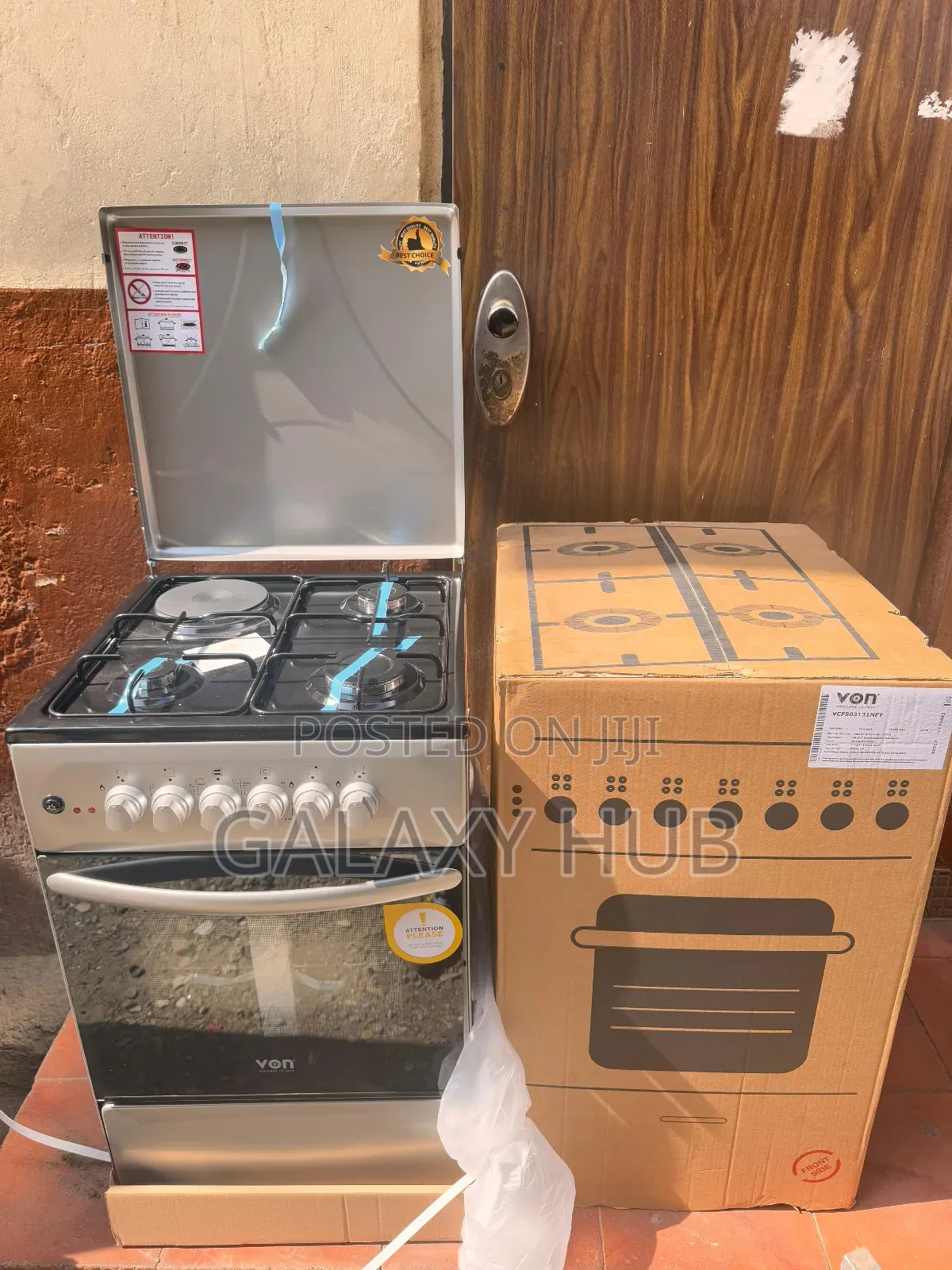 Von 3+1 Standing Cooker With Electric Oven