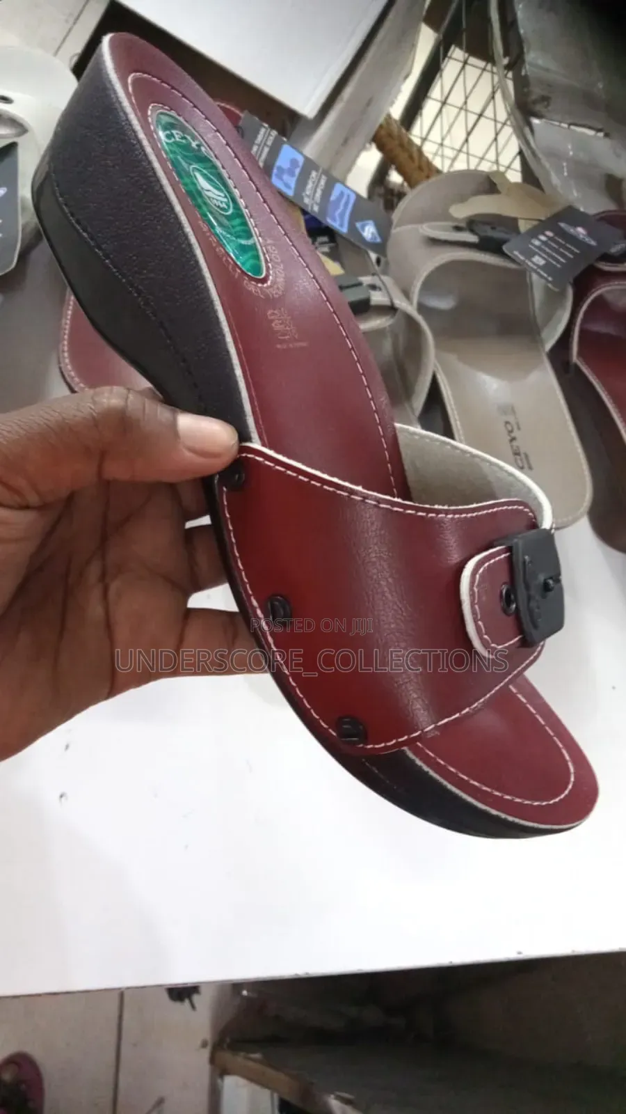 Ladies Executive Turkey Ceyo Open Shoes Flats