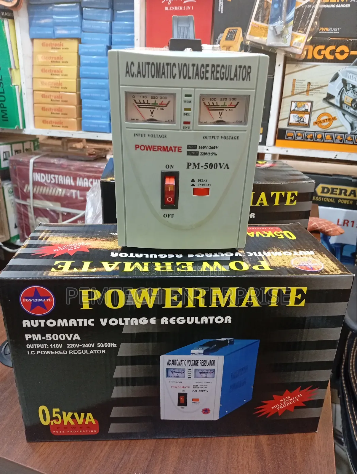 110V Powermate Automatic Voltage Regulator 0.5kva