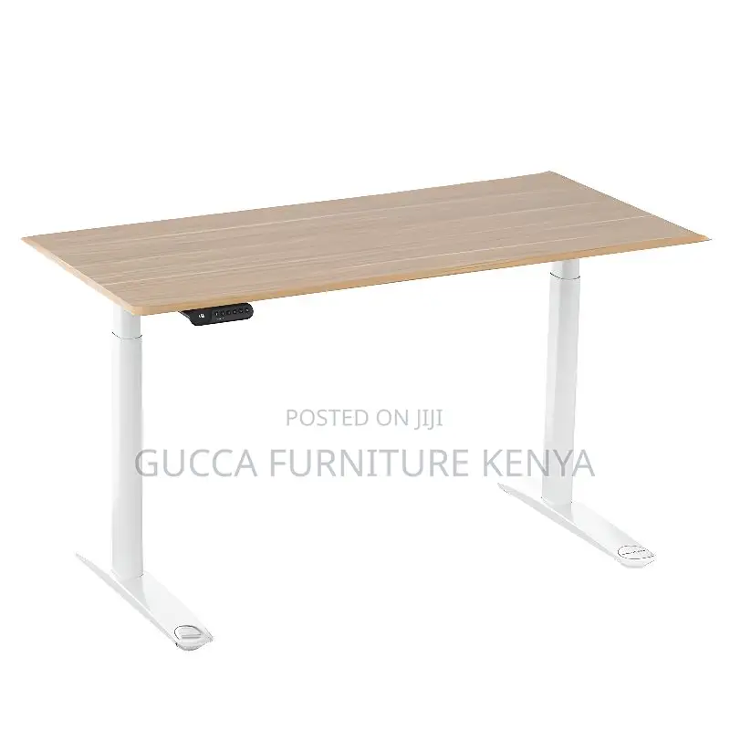 Office Tables:120cm Flexible Height Computer Work Desk