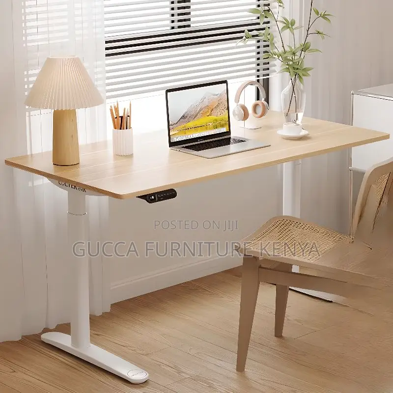 Office Tables:120cm Flexible Height Computer Work Desk