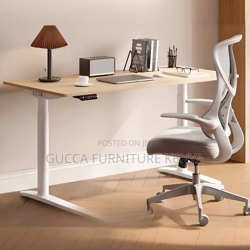 Office Tables:120cm Flexible Height Computer Work Desk