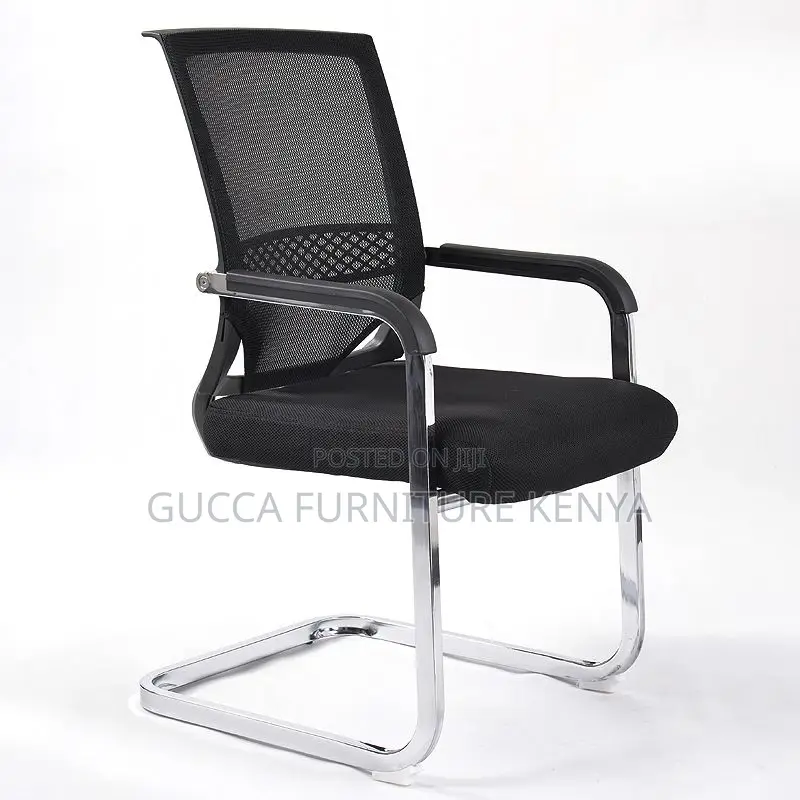 Office Chairs: High Back Upholstered Guest Waiting Seat