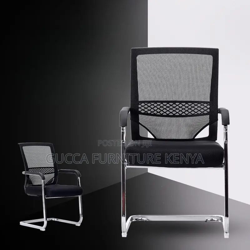 Office Chairs: High Back Upholstered Guest Waiting Seat