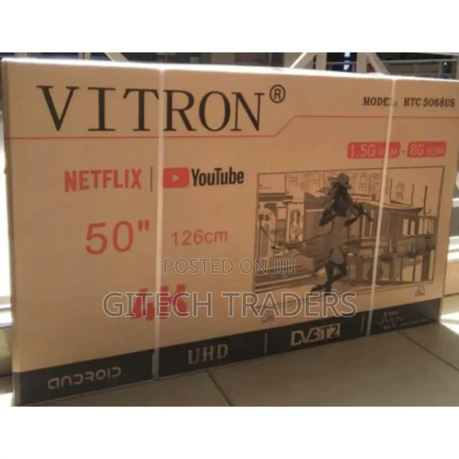 Vitron 50 Inches Smart Tv