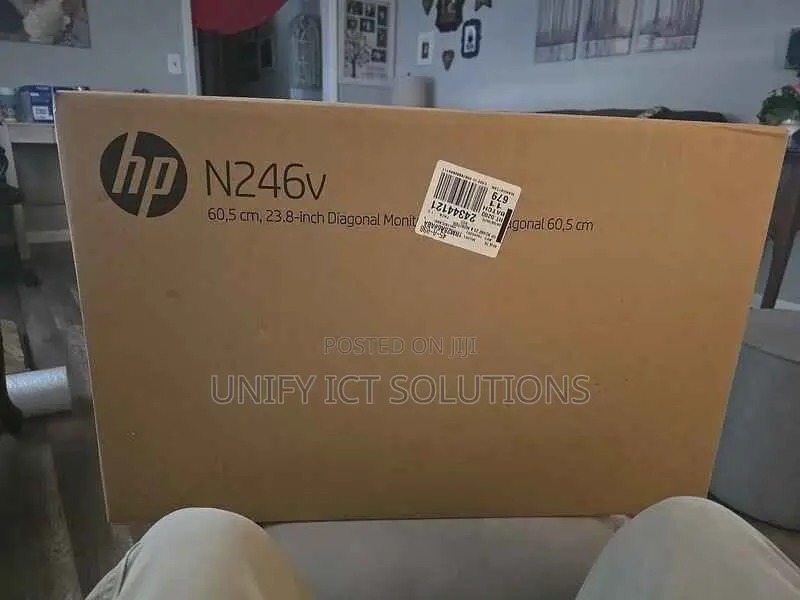 Hp N246v 23.8 Inch Ips Display Monitor (1rm28aa)
