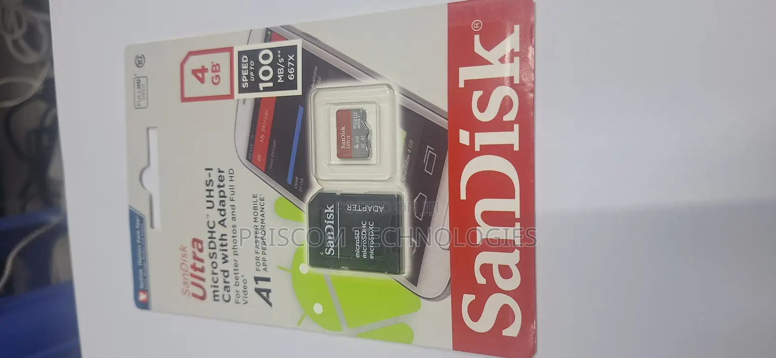 4GB Memory Card Microsd Card With Memory Reader Adapter